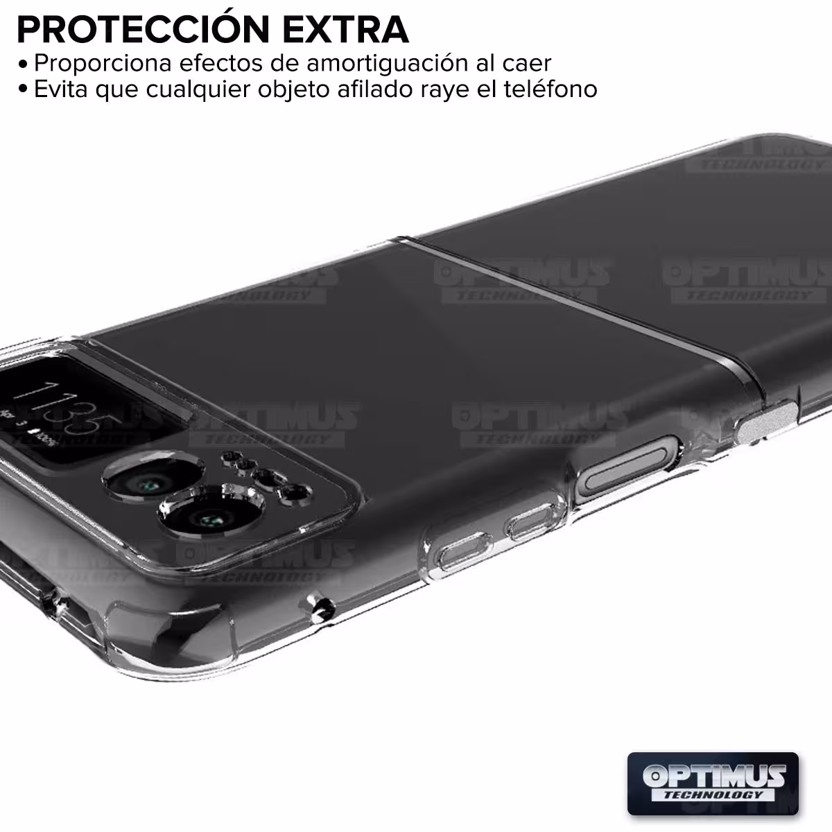 Estuche Case Forro Carcasa Protectora Delgada Anticaída para Celular Smartphone Motorola Razr 40 5G 2023 6.9 Pulgadas