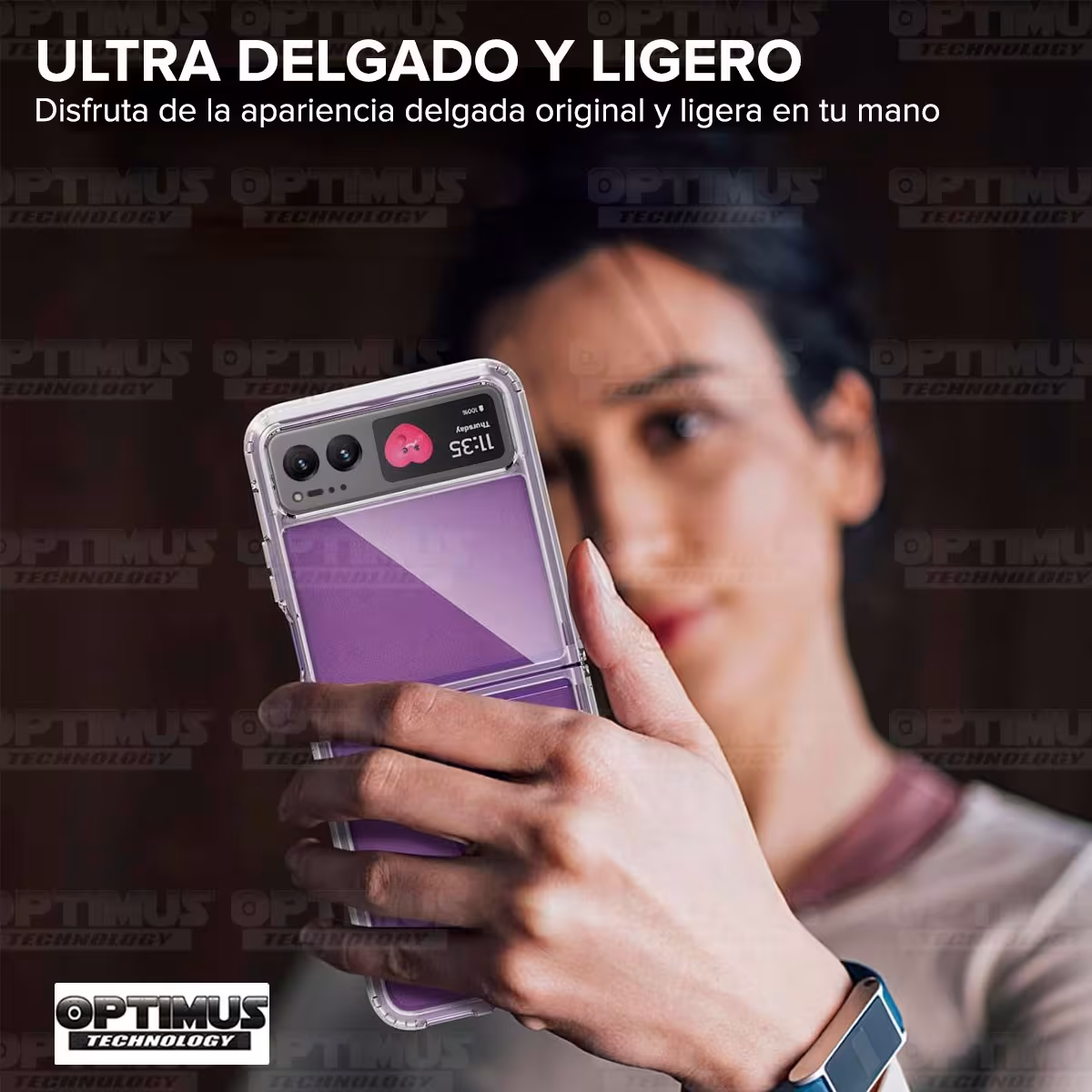 Estuche Case Forro Carcasa Protectora Delgada Anticaída para Celular Smartphone Motorola Razr 40 5G 2023 6.9 Pulgadas