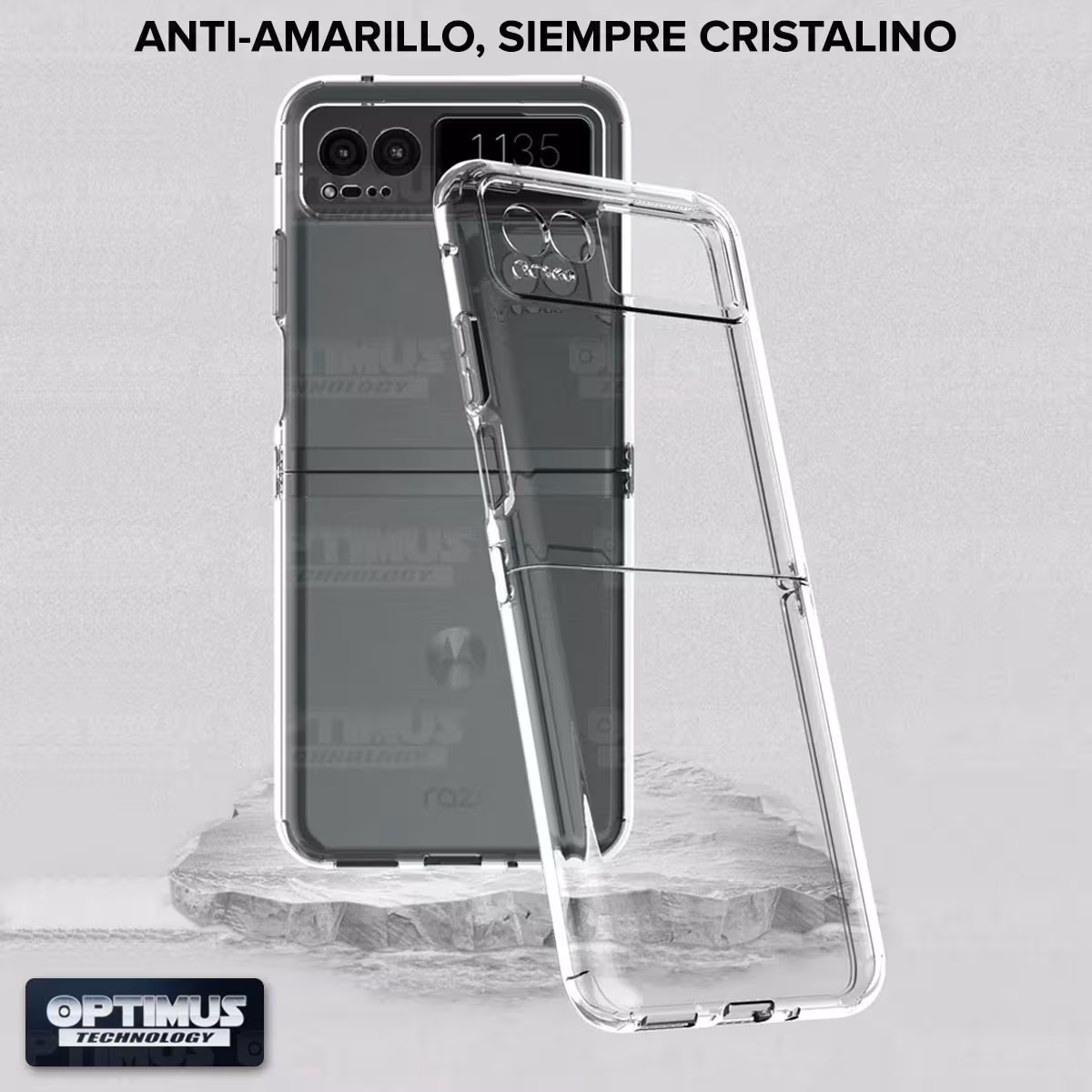 Estuche Case Forro Carcasa Protectora Delgada Anticaída para Celular Smartphone Motorola Razr 40 5G 2023 6.9 Pulgadas