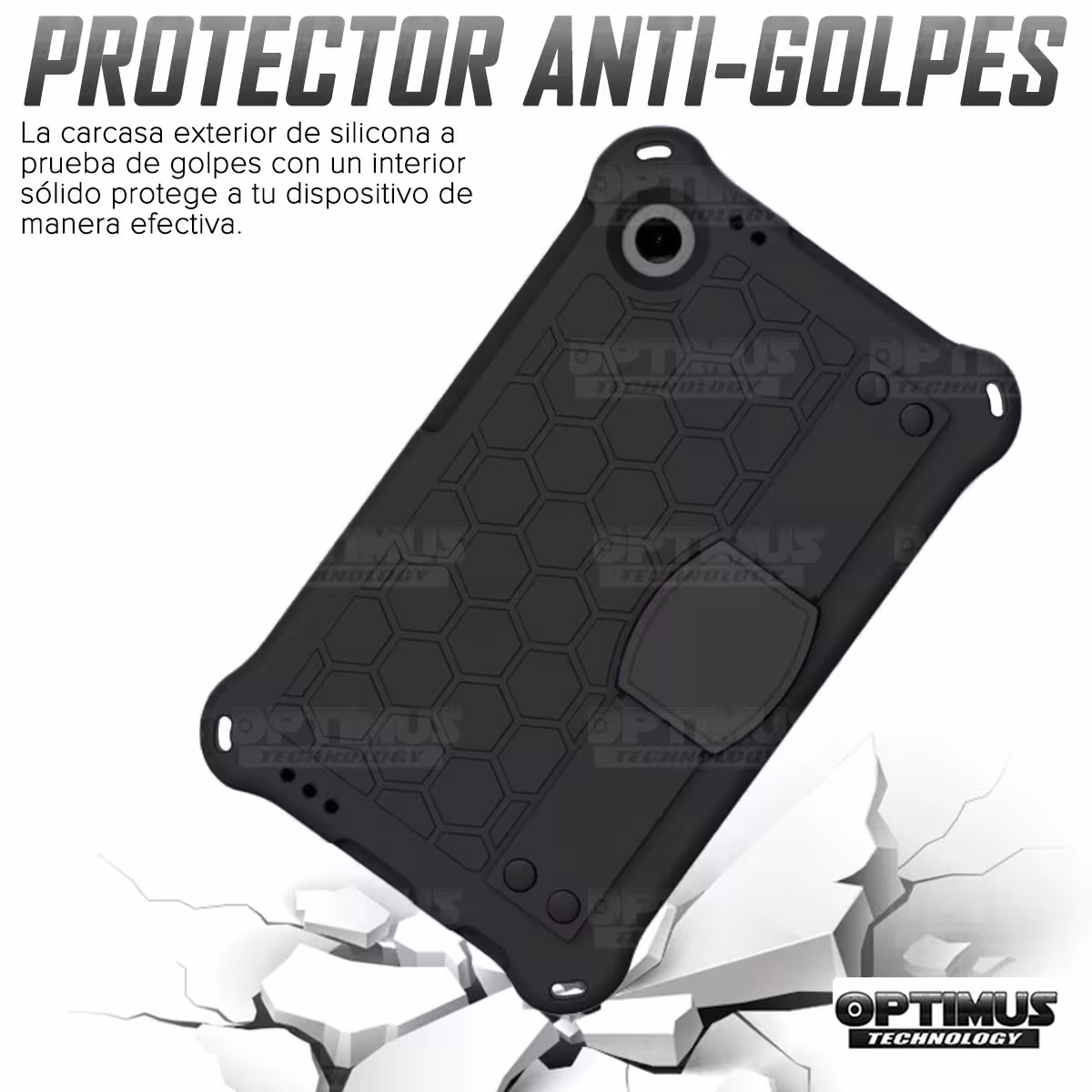 Estuche Protector con Correa Desmontable Tablet Blackview Tab 60 8.7 Pulgadas 2023 Anti golpes con soporte
