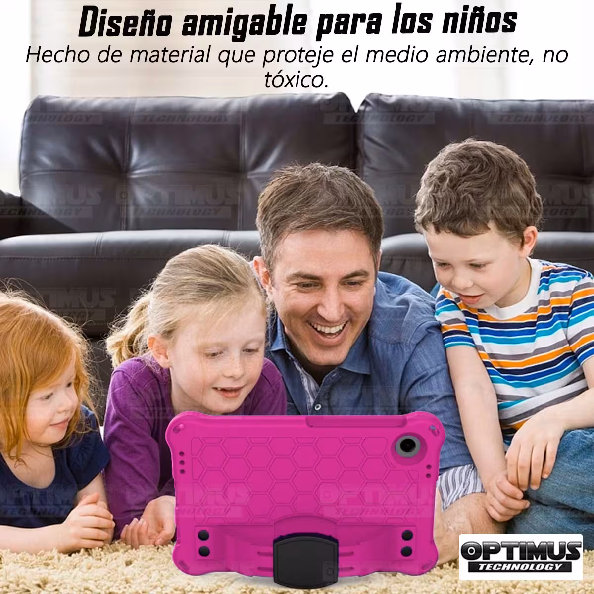 Estuche Protector con Correa Desmontable Tablet Blackview Tab 60 8.7 Pulgadas 2023 Anti golpes con soporte