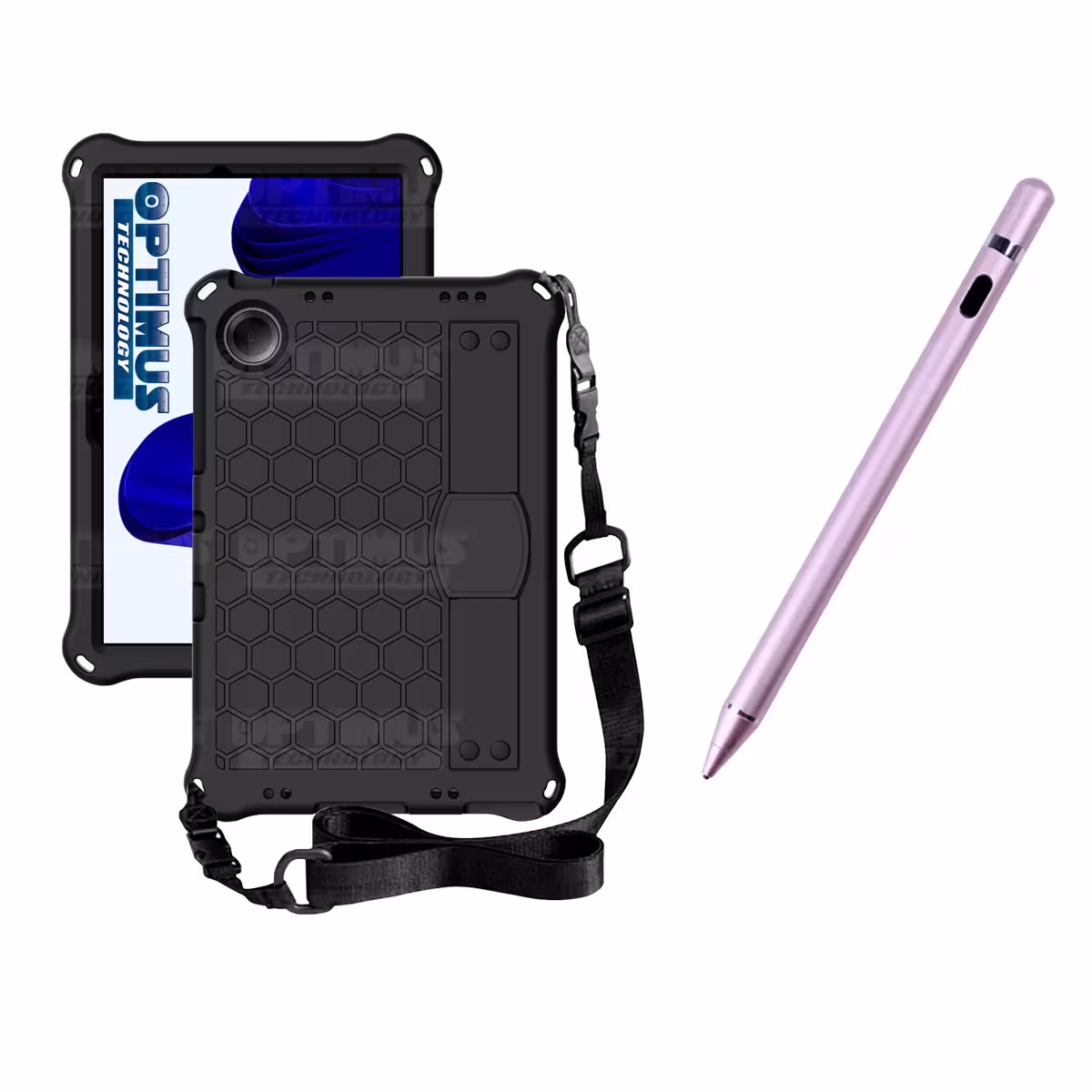 Kit Estuche Protector con Correa Y Lápiz Digital Stylus Pen para Tablet Xiaomi Redmi Pad SE 11 Pulgadas 2023 Wifi