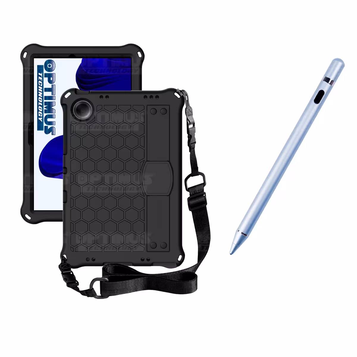 Kit Estuche Protector con Correa Y Lápiz Digital Stylus Pen para Tablet Xiaomi Redmi Pad SE 11 Pulgadas 2023 Wifi