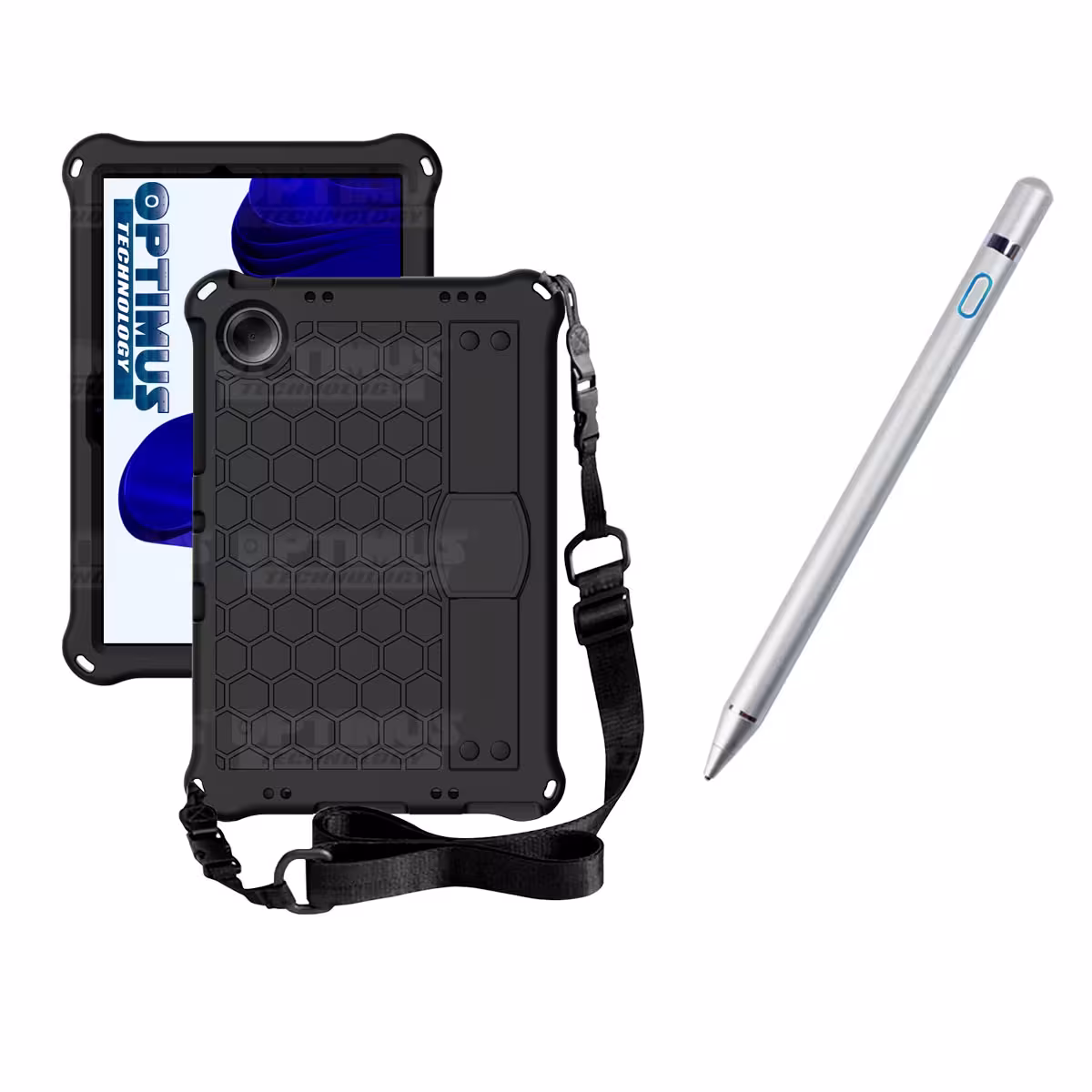 Kit Estuche Protector con Correa Y Lápiz Digital Stylus Pen para Tablet Xiaomi Redmi Pad SE 11 Pulgadas 2023 Wifi