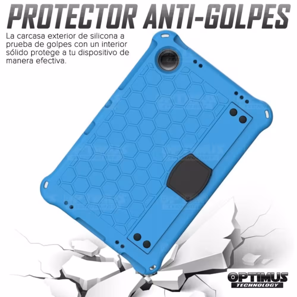Estuche Protector con Correa Desmontable Tablet Xiaomi Redmi Pad SE 11 Pulgadas 2023 Wifi Anti golpes con soporte