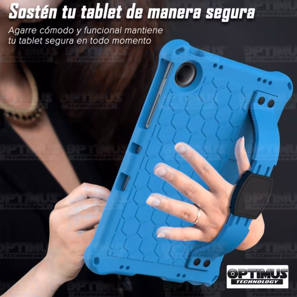 Estuche Protector con Correa Desmontable Tablet Xiaomi Redmi Pad SE 11 Pulgadas 2023 Wifi Anti golpes con soporte