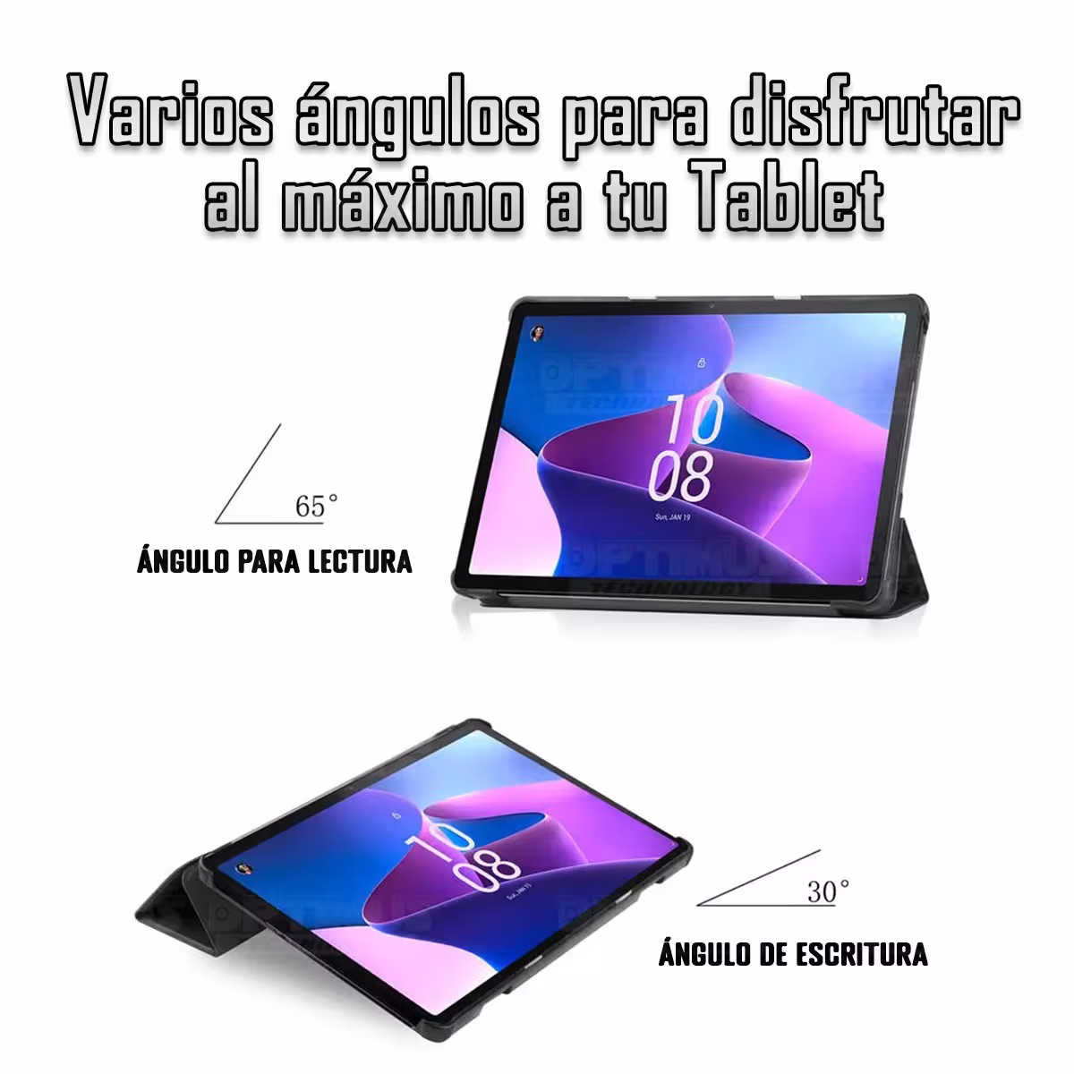 Kit Vidrio templado + Case Protector + Teclado y Mouse Bluetooth Tablet Lenovo M10 HD 3rd Generación TB-328 2022 10.1 Pulgadas