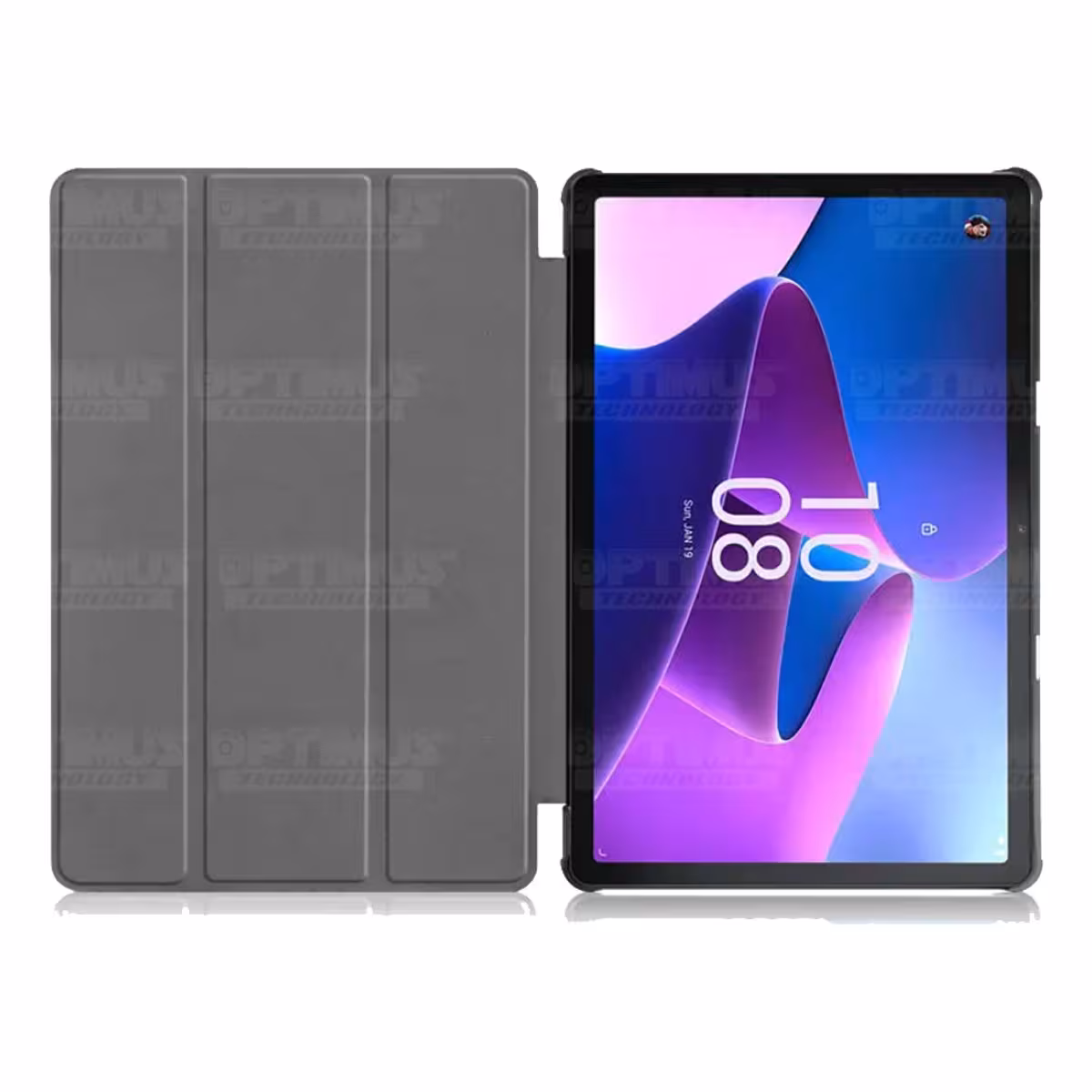 Kit Vidrio templado + Case Protector + Teclado Touchpad Bluetooth Tablet Lenovo M10 HD 3rd Generacion TB-328 2022 10.1 Pulgadas