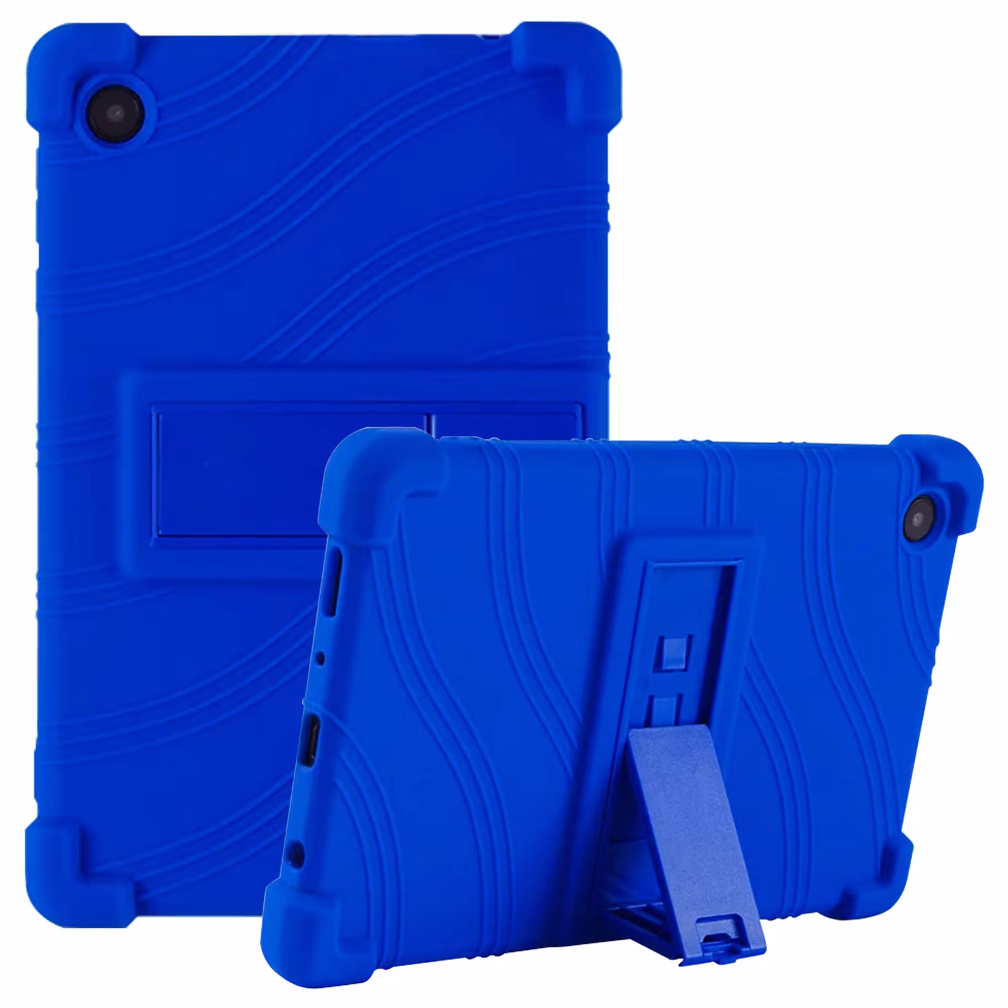 Estuche Case protector de goma para Tablet Samsung Galaxy Tab A9 8.7 Pulgadas SM-X110 / X115 Anti golpes con soporte