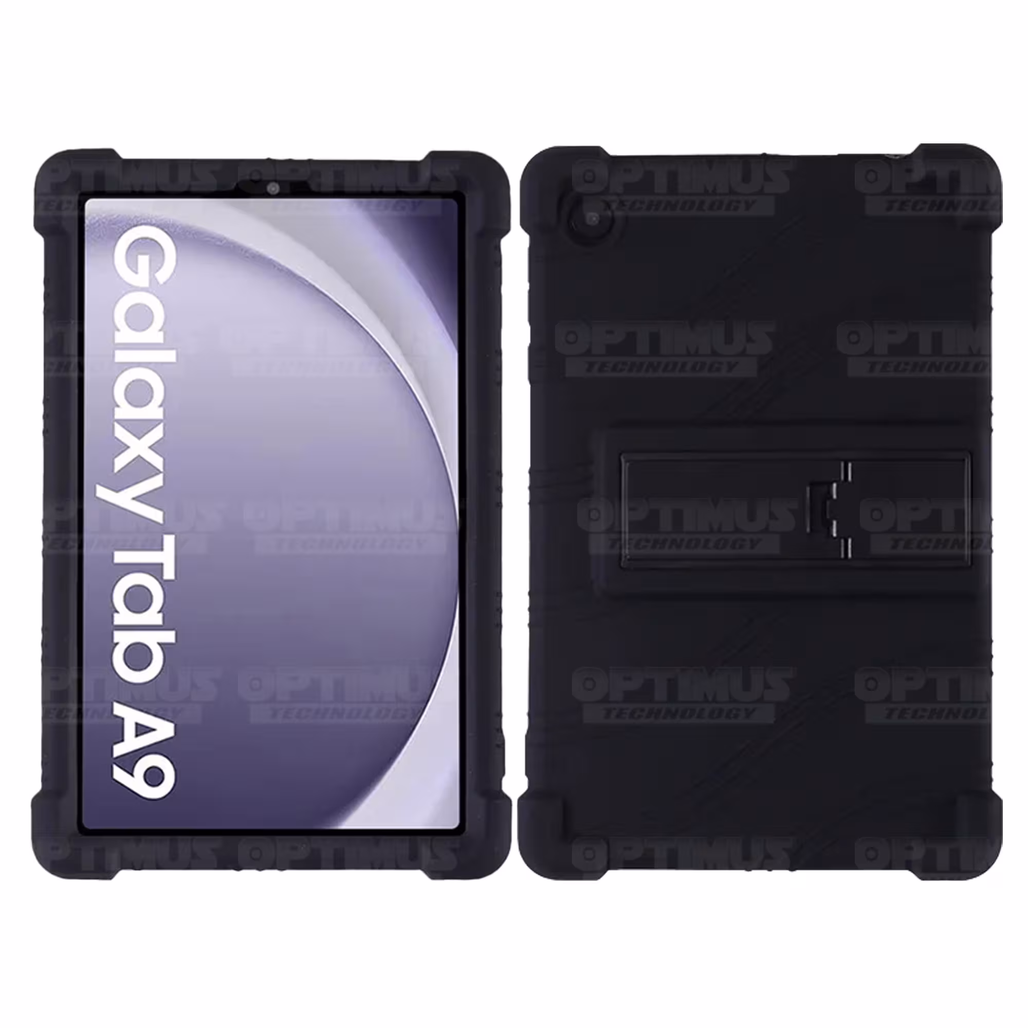 Estuche Case protector de goma para Tablet Samsung Galaxy Tab A9 8.7 Pulgadas SM-X110 / X115 Anti golpes con soporte