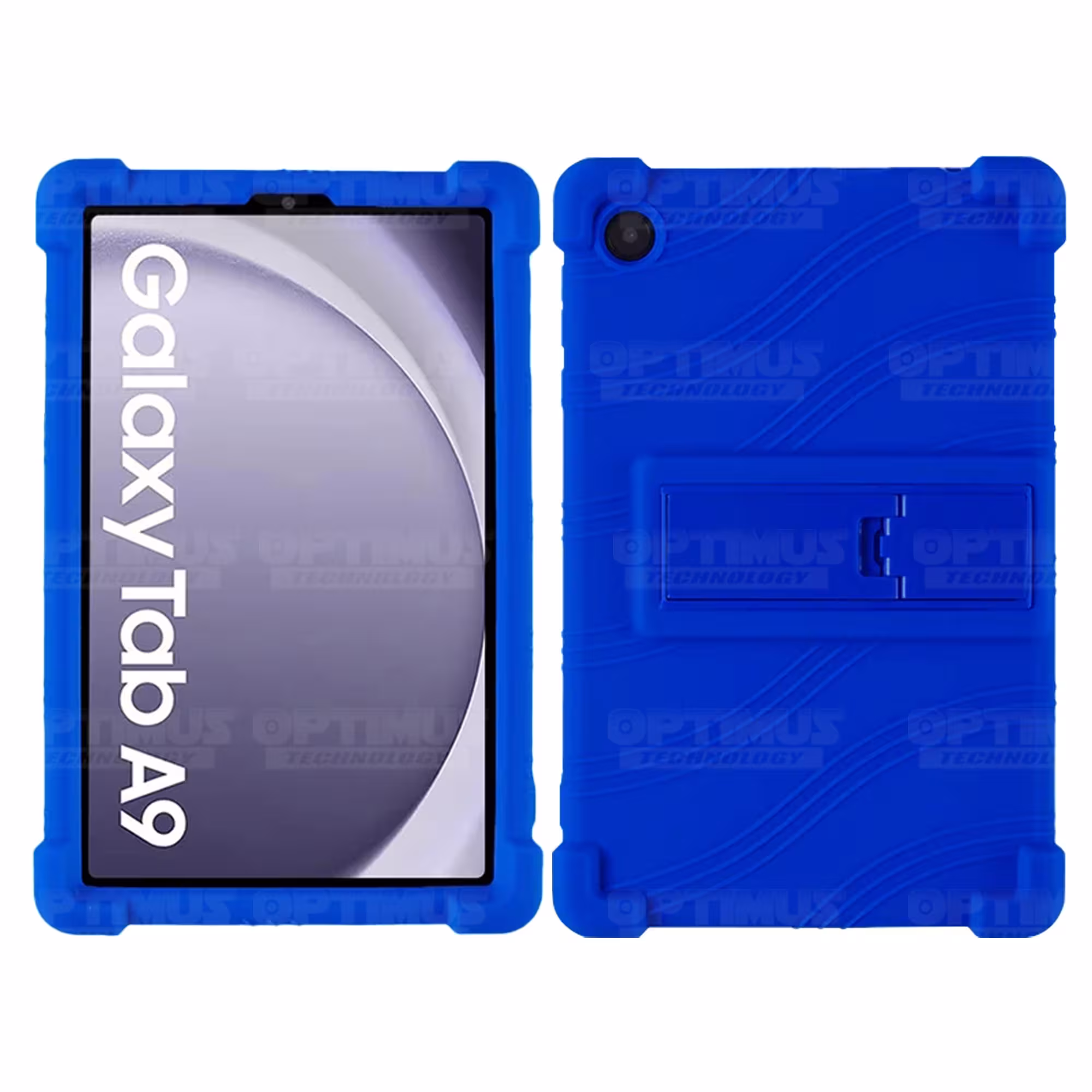 Kit Vidrio templado + Estuche Protector + Teclado Touchpad Bluetooth Tablet Samsung Galaxy Tab A9 8.7 Pulgadas SM-X110 / X115