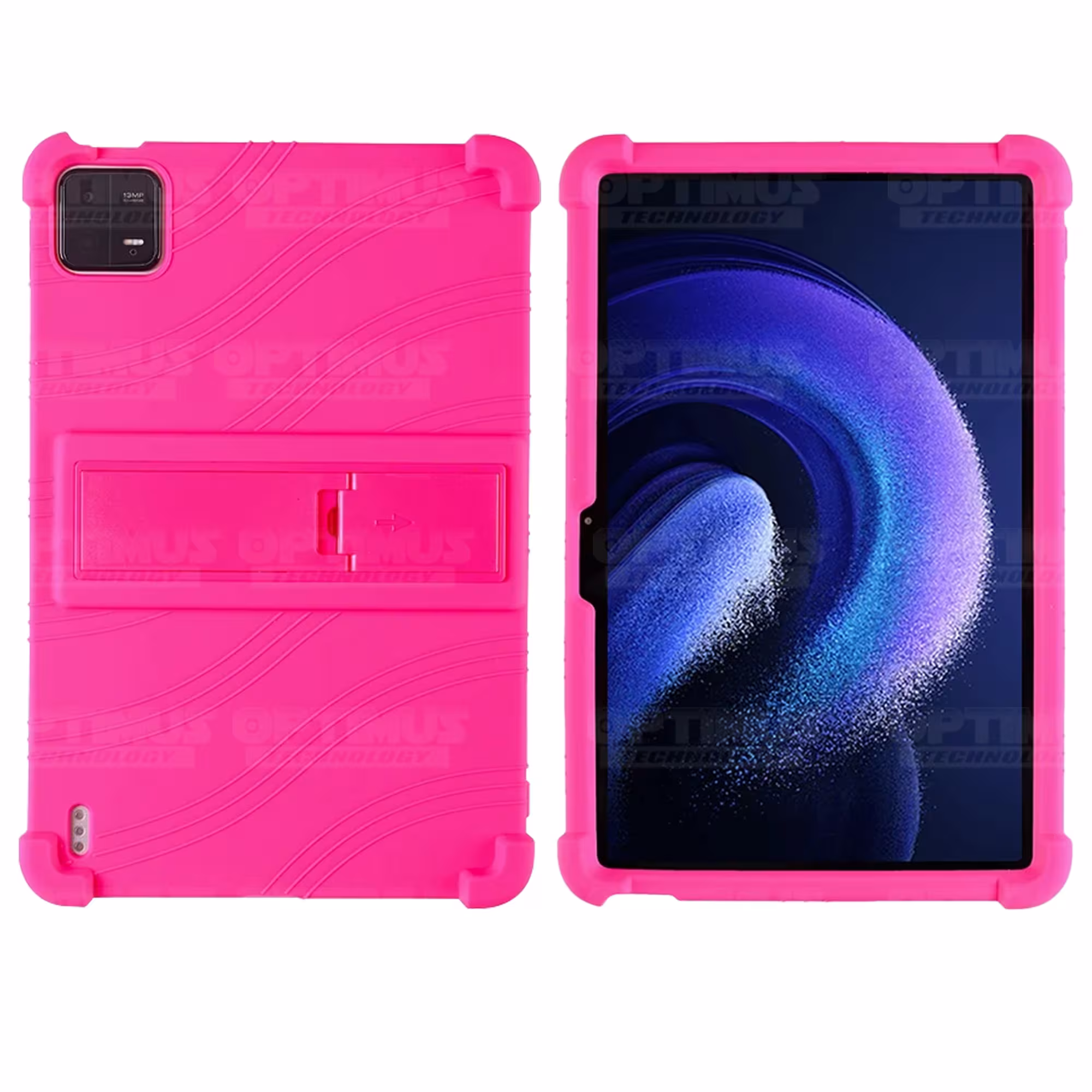 Kit Case Forro Protector Antigolpes + Teclado y Mouse Bluetooth para Tablet Xiaomi Mi Pad 6 / Mi Pad 6 Pro 2023 11 Pulgadas