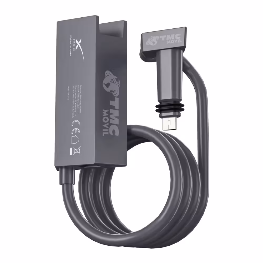 Adaptador Ethernet LAN RJ45 Original STARLINK V2 Para Red Externa 10/100/1000 Gigabit