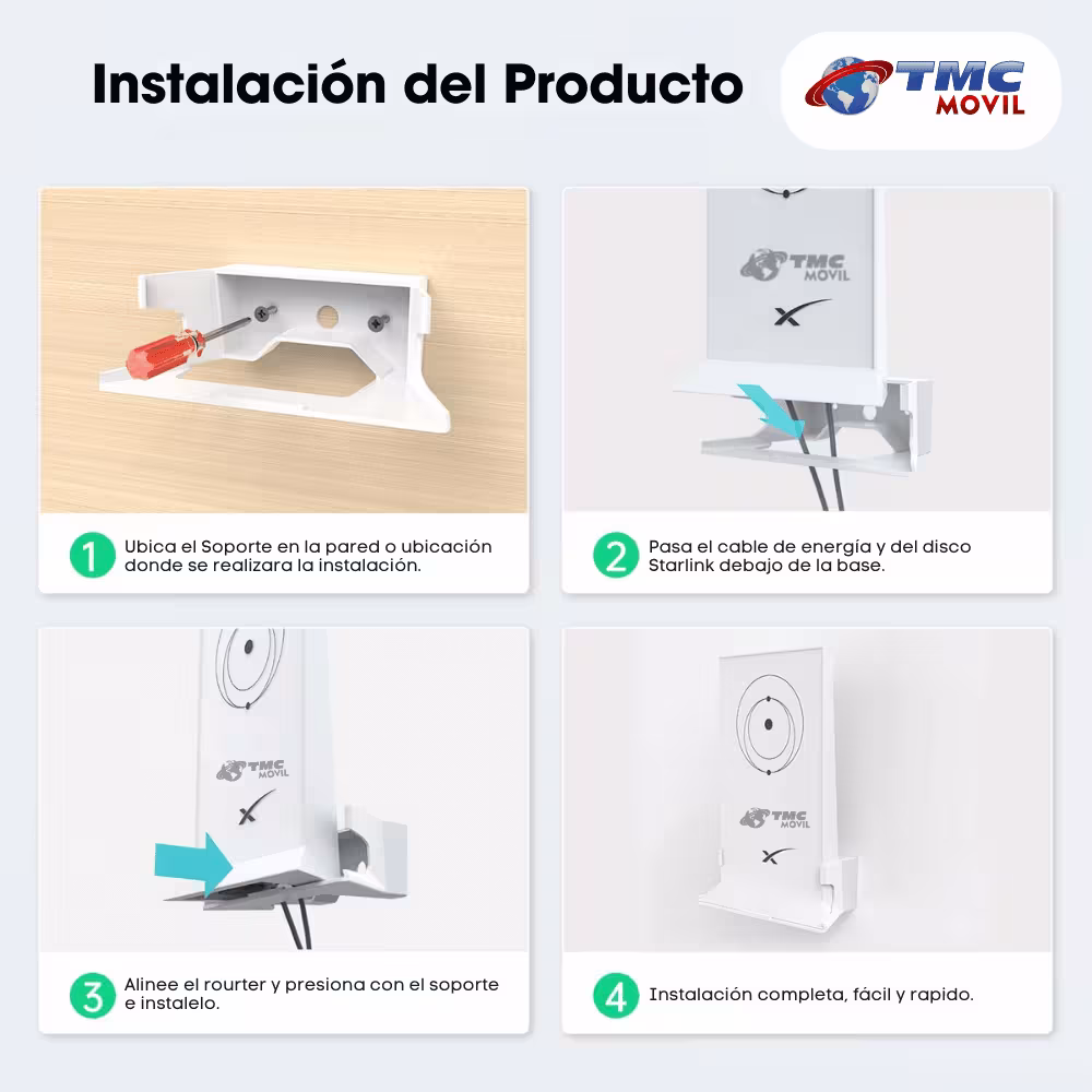 Soporte de modem Starlink V2-2