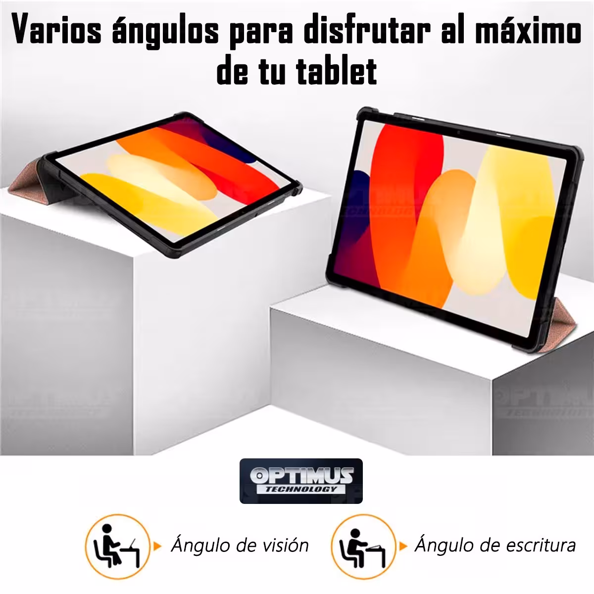 Kit Case Folio Protector + Teclado Mouse Touchpad Bluetooth para Tablet Xiaomi Redmi Pad SE 11 Pulgadas 2023 Wifi