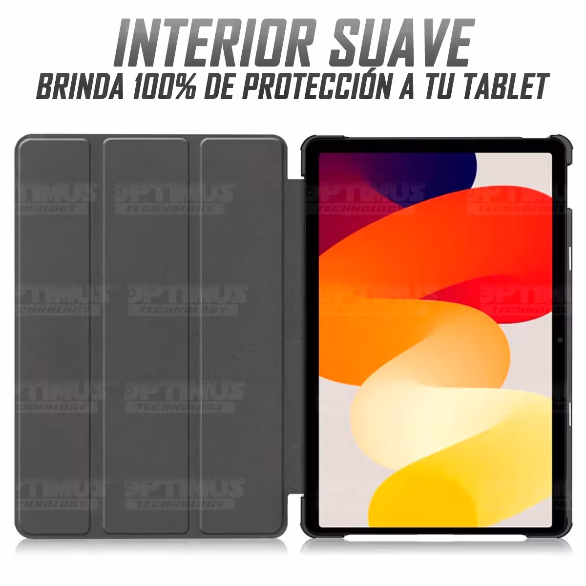 Kit Vidrio templado + Case Protector + Teclado Touchpad Bluetooth Tablet Xiaomi Redmi Pad SE 11 Pulgadas 2023 Wifi