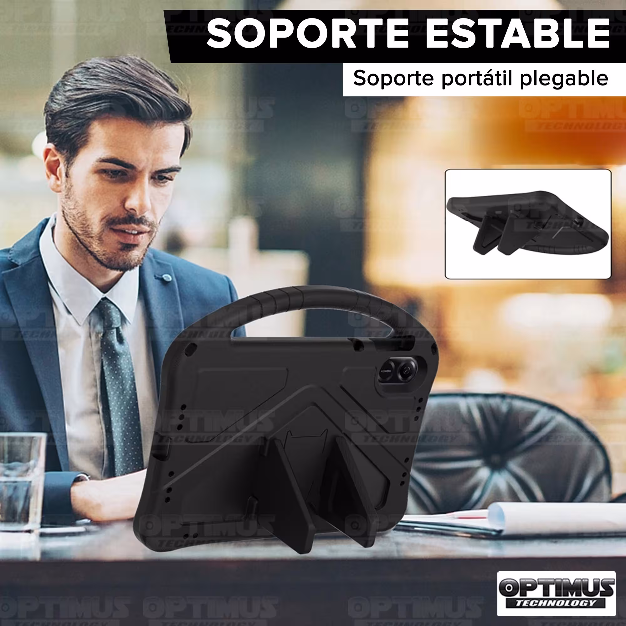 Estuche Case protector Anti-Shock Correa Desmontable Para Tablet Huawei Honor Pad X9 2023 11.5 Pulgadas Anti golpes con soporte