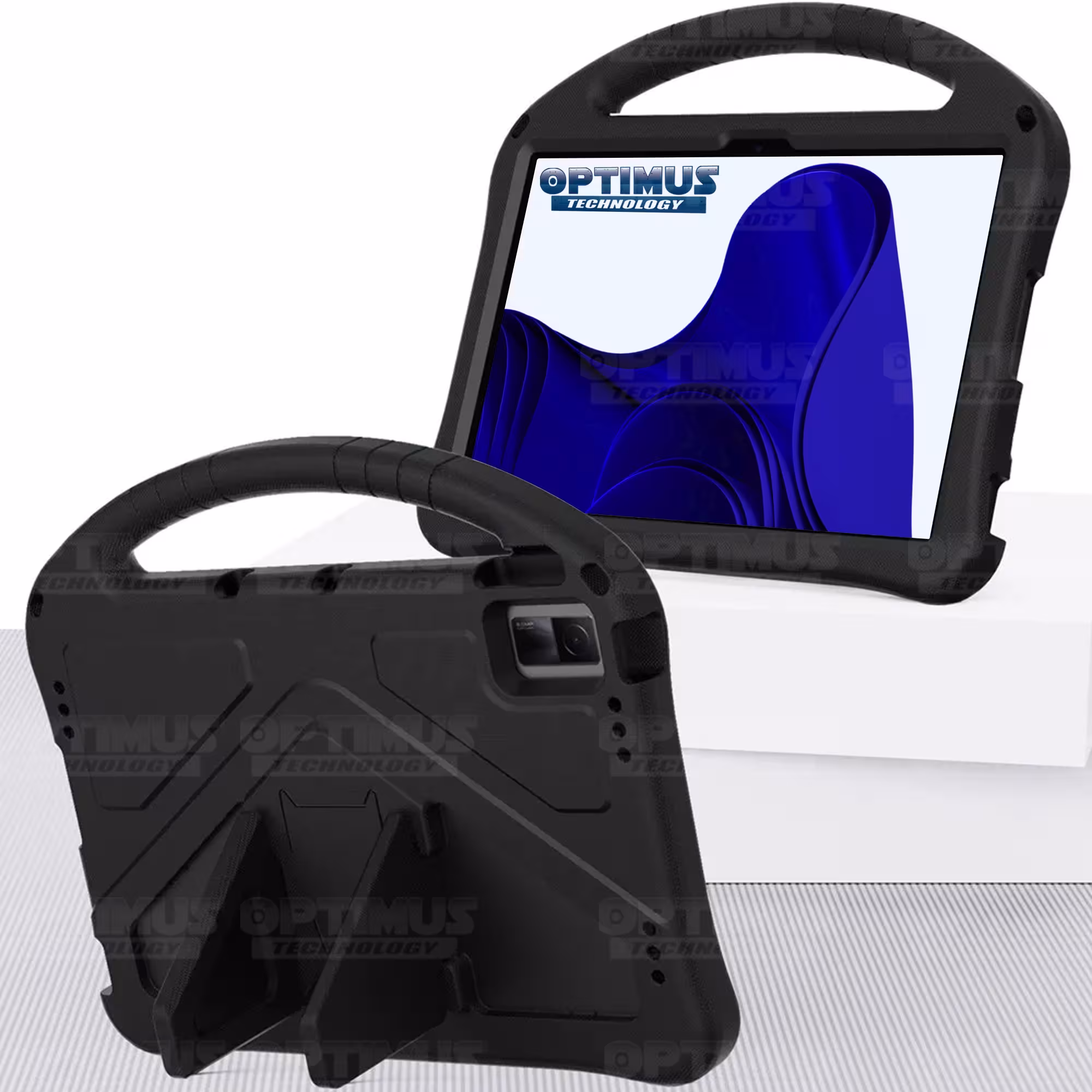 Estuche Case protector Anti-Shock Correa Desmontable Para Tablet TCL Tab 11 Pulgadas | TCL Nxtpaper Anti golpes con soporte