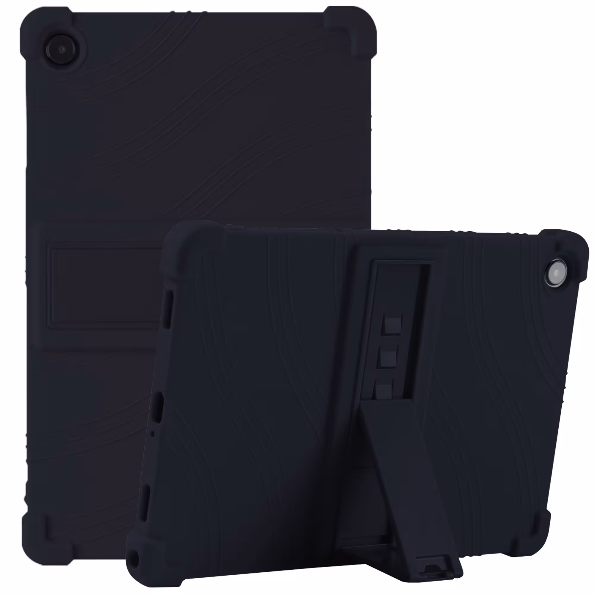 Estuche Case protector de goma para Tablet Samsung Galaxy Tab A9 Plus 11 Pulgadas SM-X210 / X216 / X218 Anti golpes con soporte