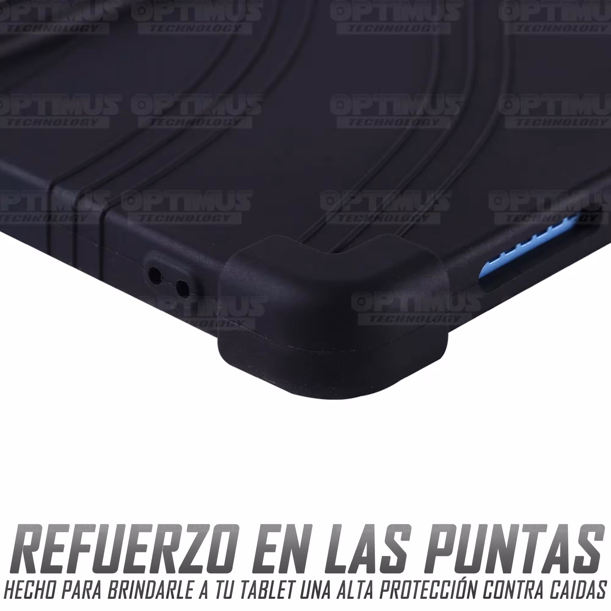 Estuche Case protector de goma para Tablet TCL Tab 11 Pulgadas | TCL Nxtpaper Anti golpes con soporte