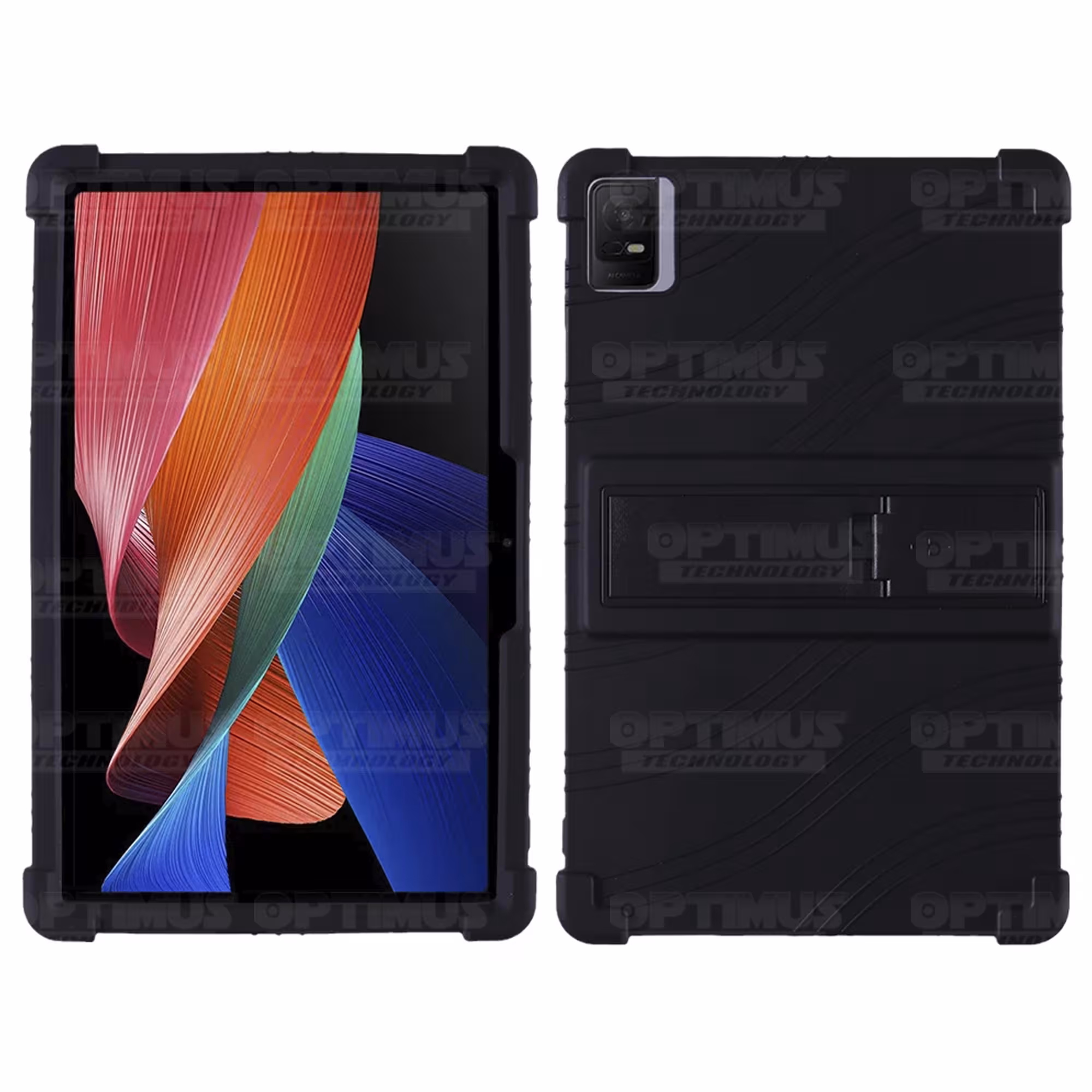 Estuche Case protector de goma para Tablet TCL Tab 11 Pulgadas | TCL Nxtpaper Anti golpes con soporte