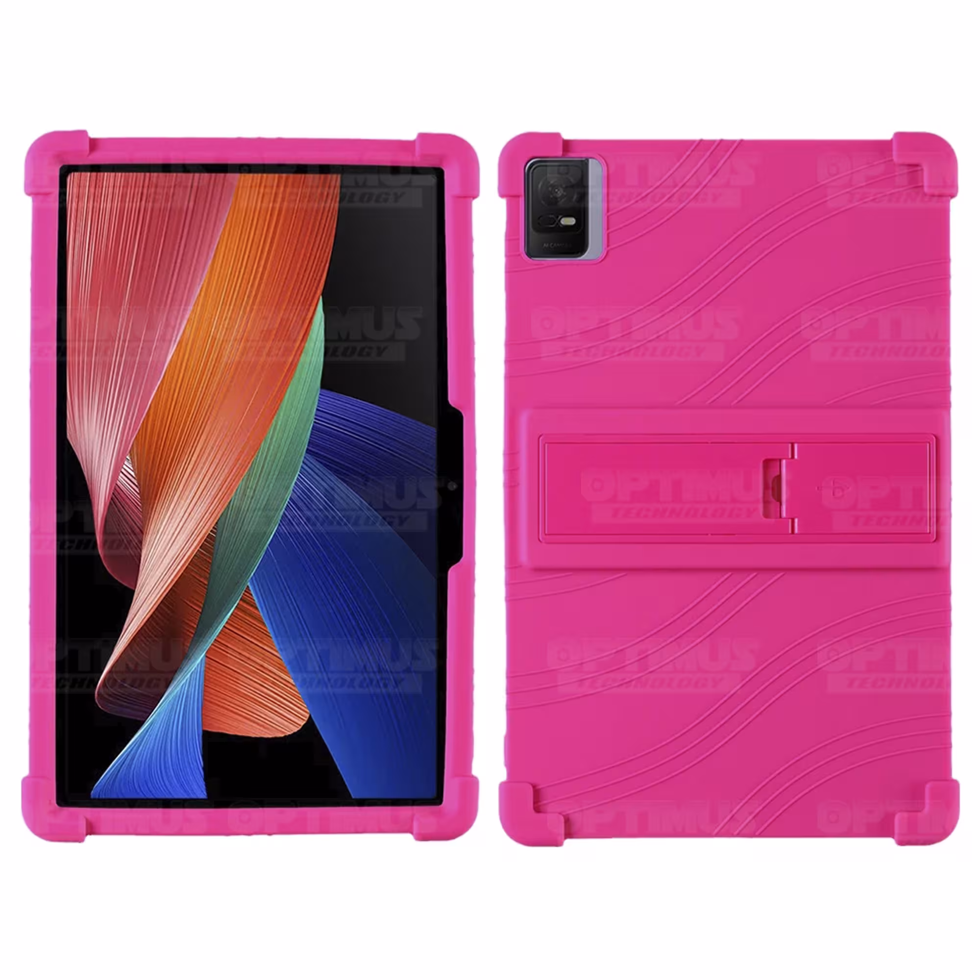 Estuche Case protector de goma para Tablet TCL Tab 11 Pulgadas | TCL Nxtpaper Anti golpes con soporte