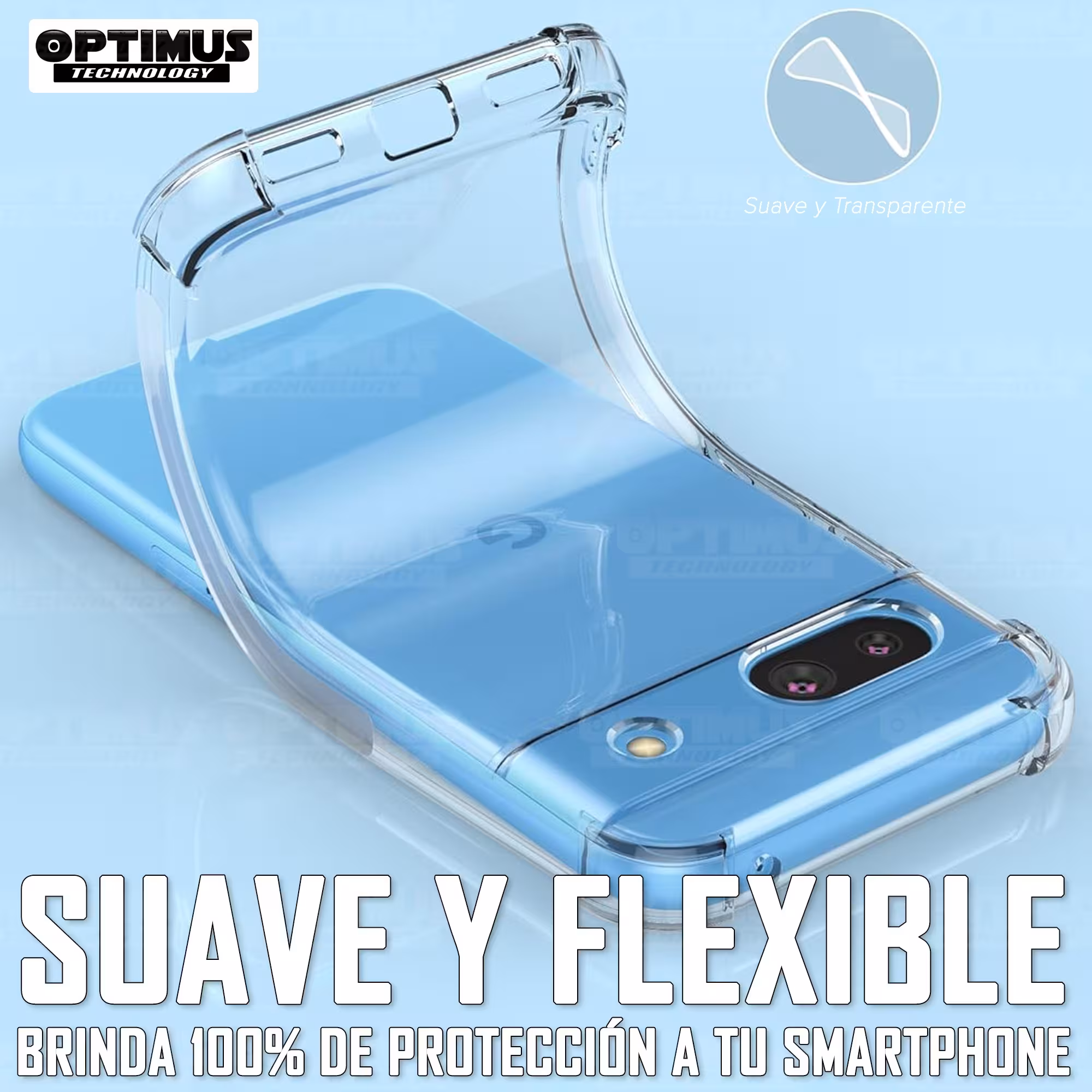 Estuche Case Forro Carcasa Protectora Delgada Anticaída para Celular Smartphone Google Pixel 8A 5G 2024 6.1 Pulgadas