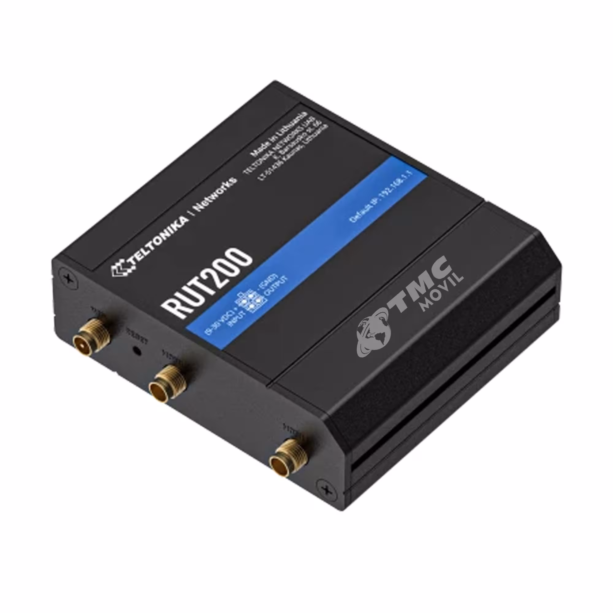 Rourter 4G LTE Sim Teltonika RUT200 Profesional 2 puertos Ethernet 10/100 Mbps, Wi-Fi 2.4 GHz, Bandas: B1/B2/B3/B4/B5/B7/B8/B28