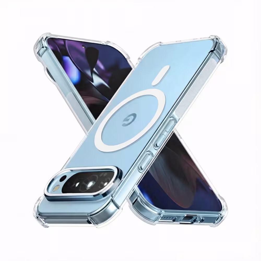 Estuche Case Forro Carcasa Protectora Delgada Anticaída para Celular Smartphone Google Pixel 9 Pro 5G 2024 6,3 pulgadas