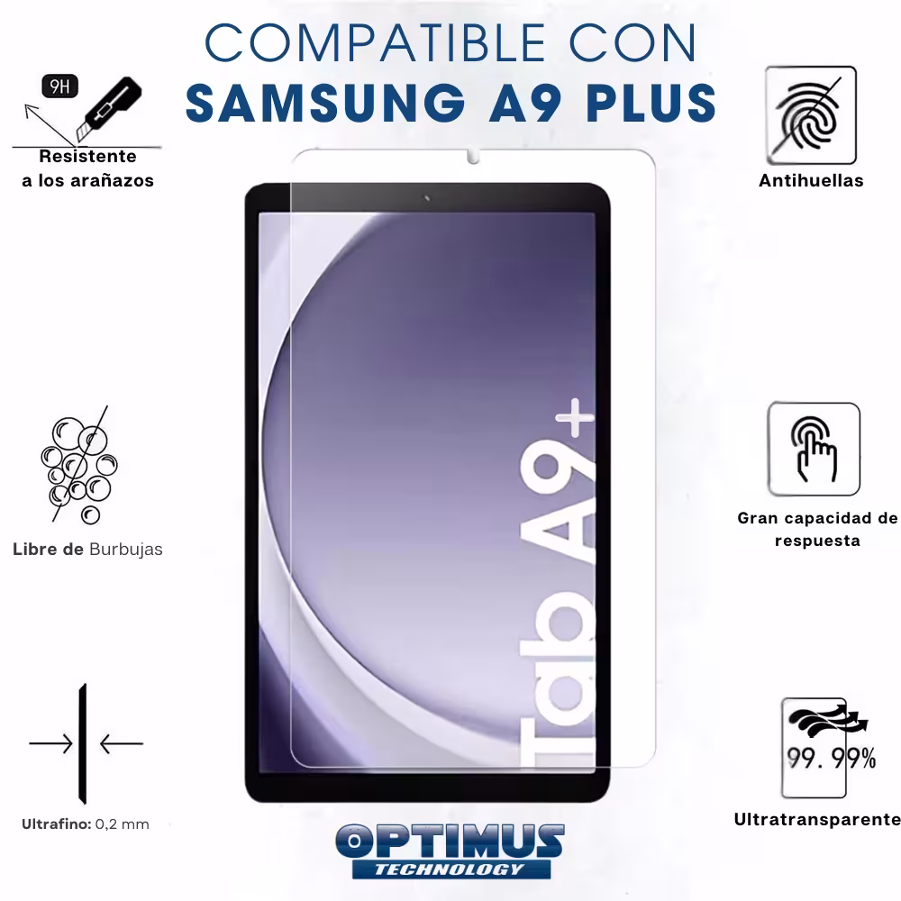 Combo Kit Estuche Antishock Con Correa De Hombro Y Vidrio Templado De Triple Protección Para Samsung A9 Plus/Sm-X210/Sm-X215