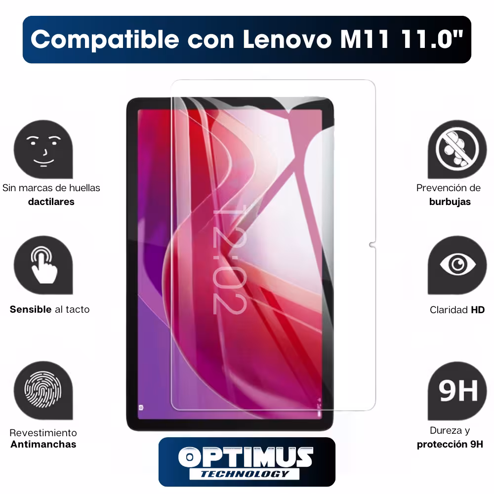 Kit Estuche Antishok De Correa Para Hombro Y Vidrio Templado De 11 Pulgadas Para Lenovo Tab M11 11 Pulgadas Tb330fu / Tb331fc