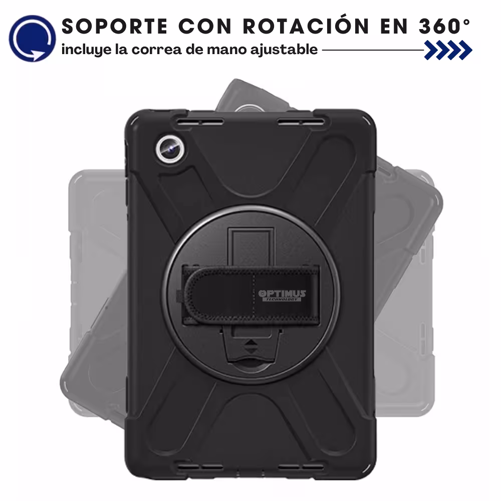 Kit Estuche Antishok De Correa Para Hombro Y Vidrio Templado De 11 Pulgadas Para Lenovo Tab M11 11 Pulgadas Tb330fu / Tb331fc