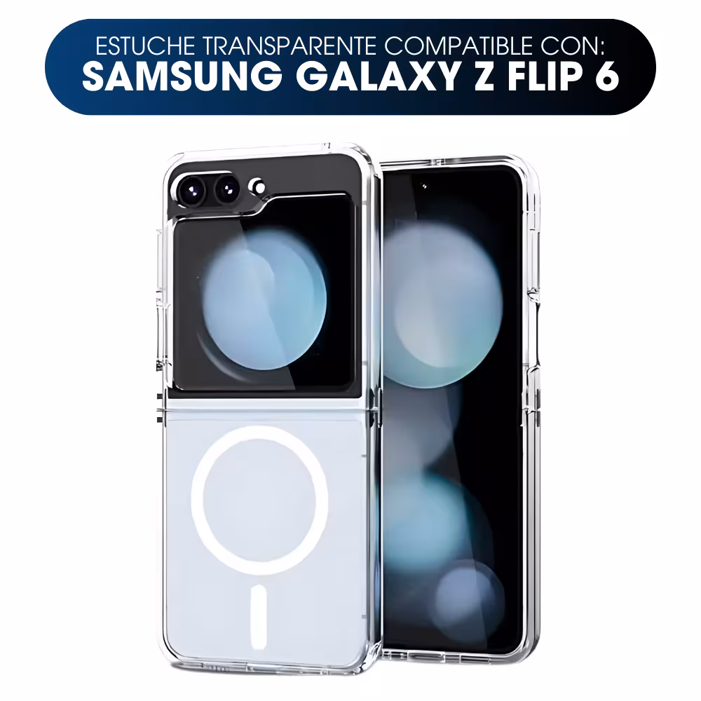 Estuche Transparente Para Samsung Galaxy Z Flip 6
