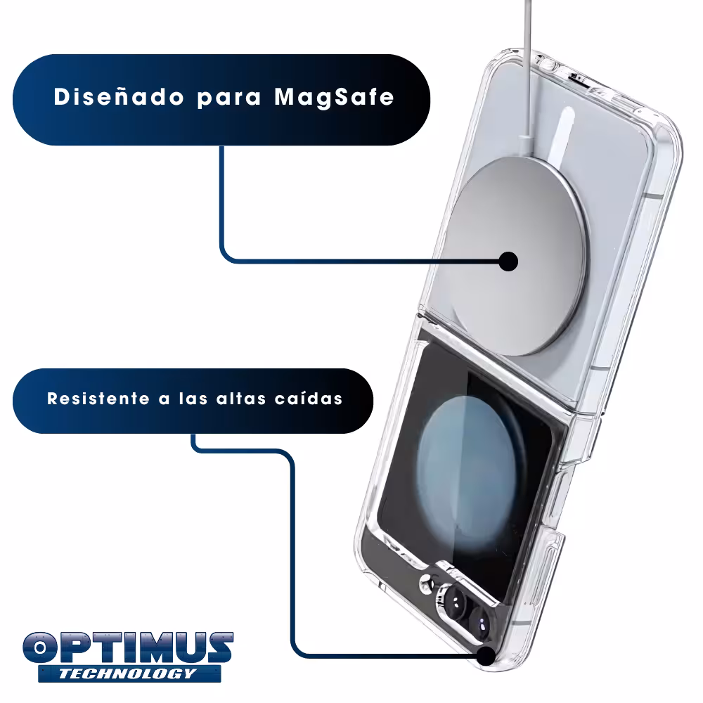 Estuche Transparente Para Samsung Galaxy Z Flip 6