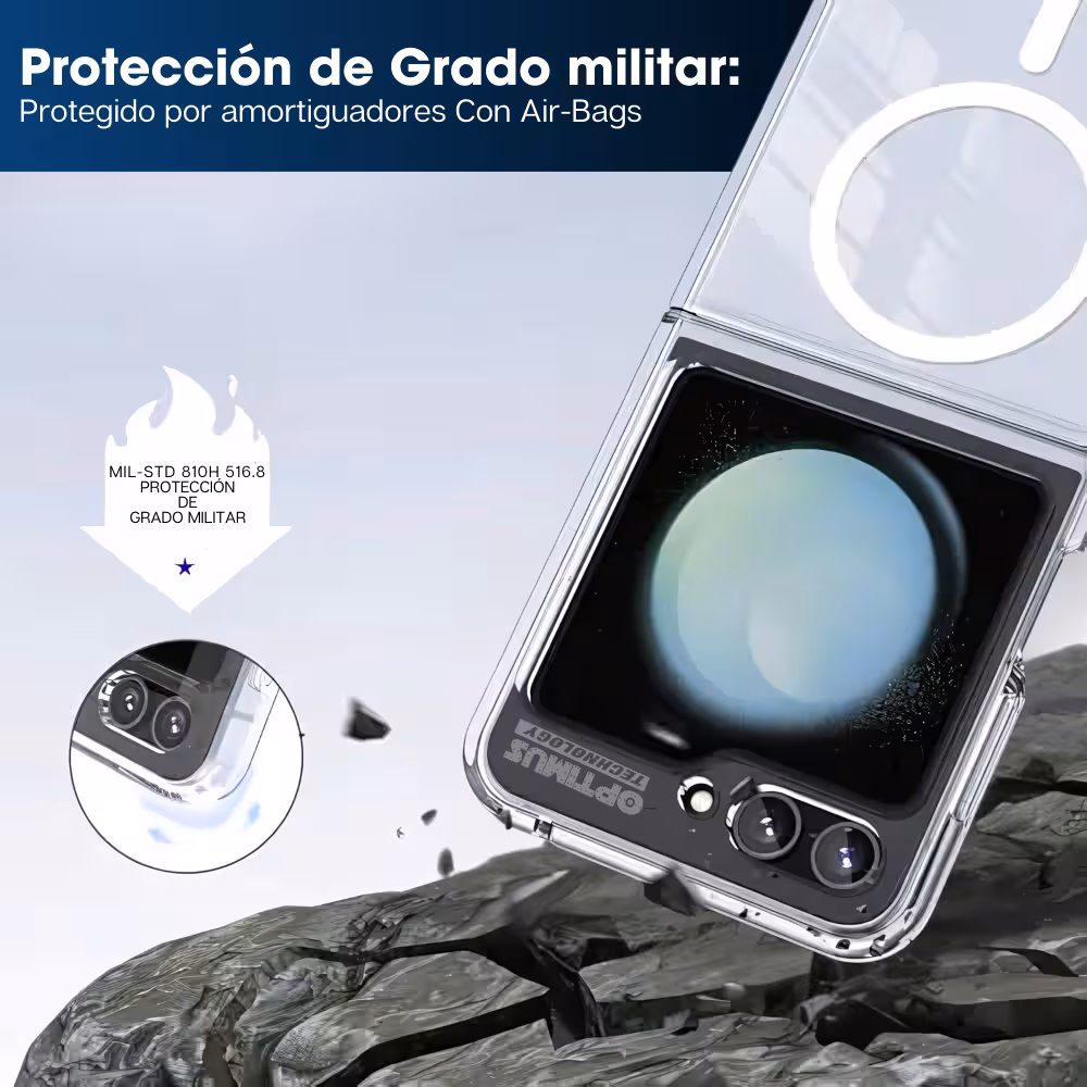 Estuche Transparente Para Samsung Galaxy Z Flip 6