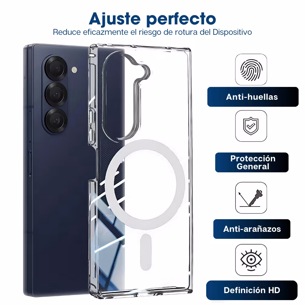 Estuche Transparente Para Samsung Galaxy Z Fold 6