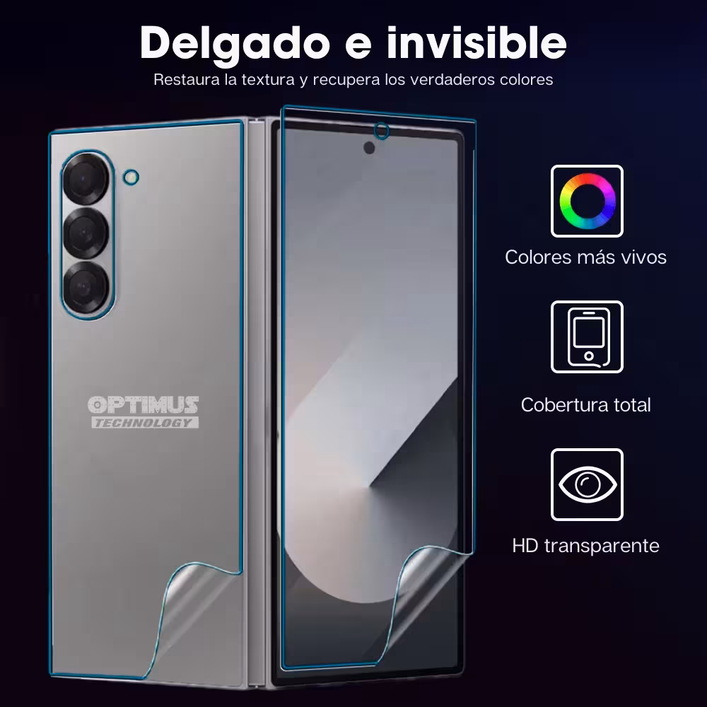 Membrana De Hidrogel Premium Para Samsung Galaxy Z Fold 6