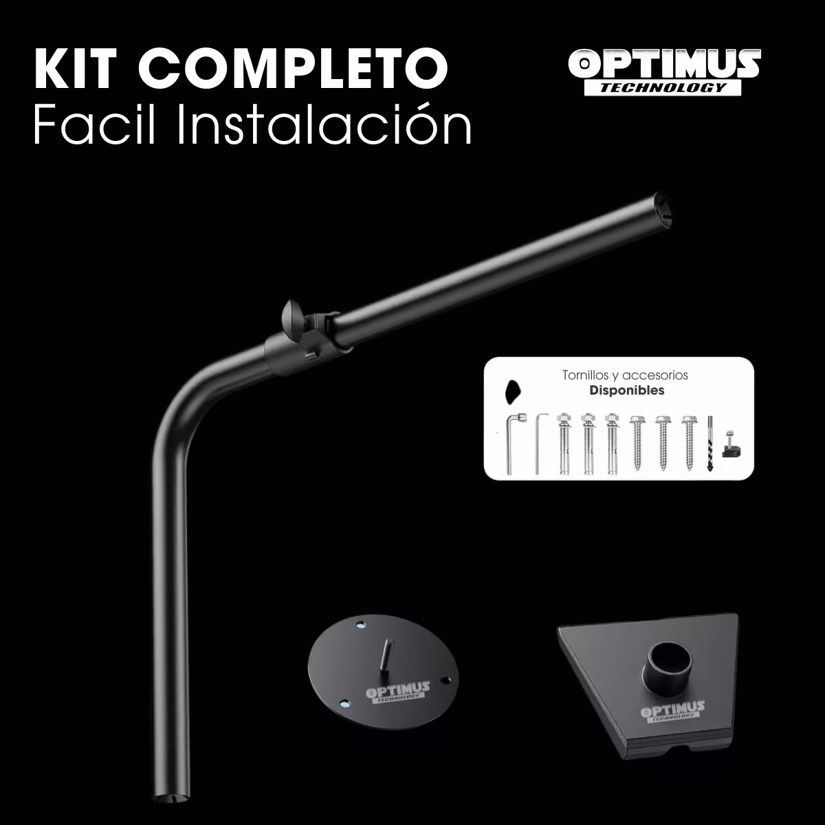 Soporte para Antena Starlink V3 y V4 Optimus Technology