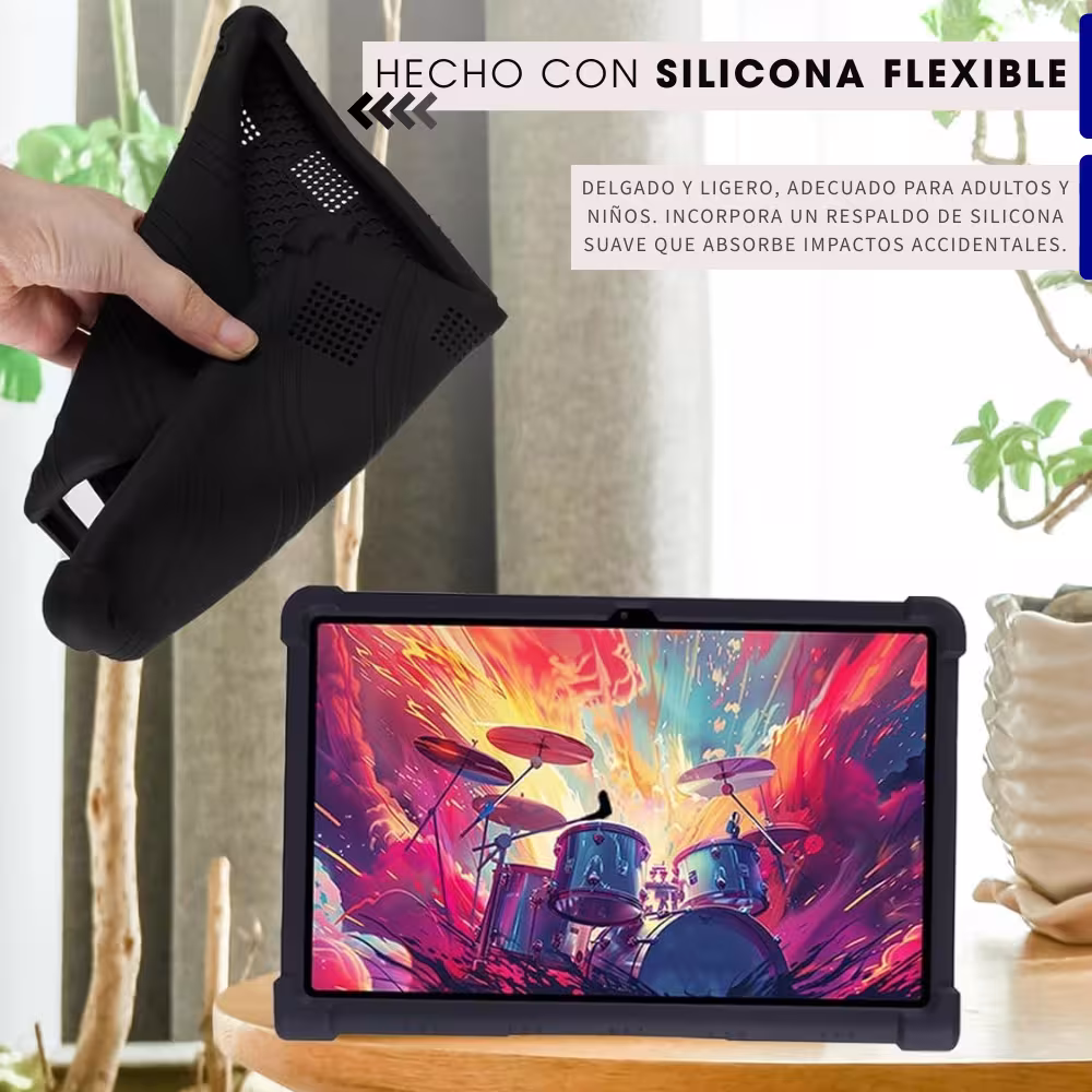 Estuche Case Protector de Goma para Tablet Lenovo Tab Plus 11.5" Pulgadas | TB351FU - ZADX0066ES Versión 2024