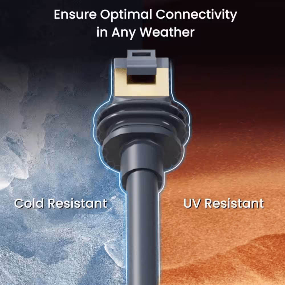 Cable Para Starlink Mini 147 Pies (45 Metros) – Extensión Impermeable para Satélite Starlink Mini | TMC STAR