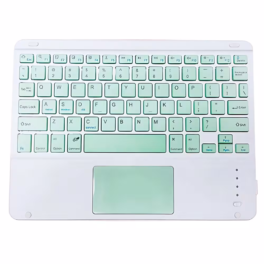 Combo Estuche de Goma Negro Vidrio Templado y Teclado 2 en 1 para Lenovo Tab Plus 11,5 pulgadas 2024