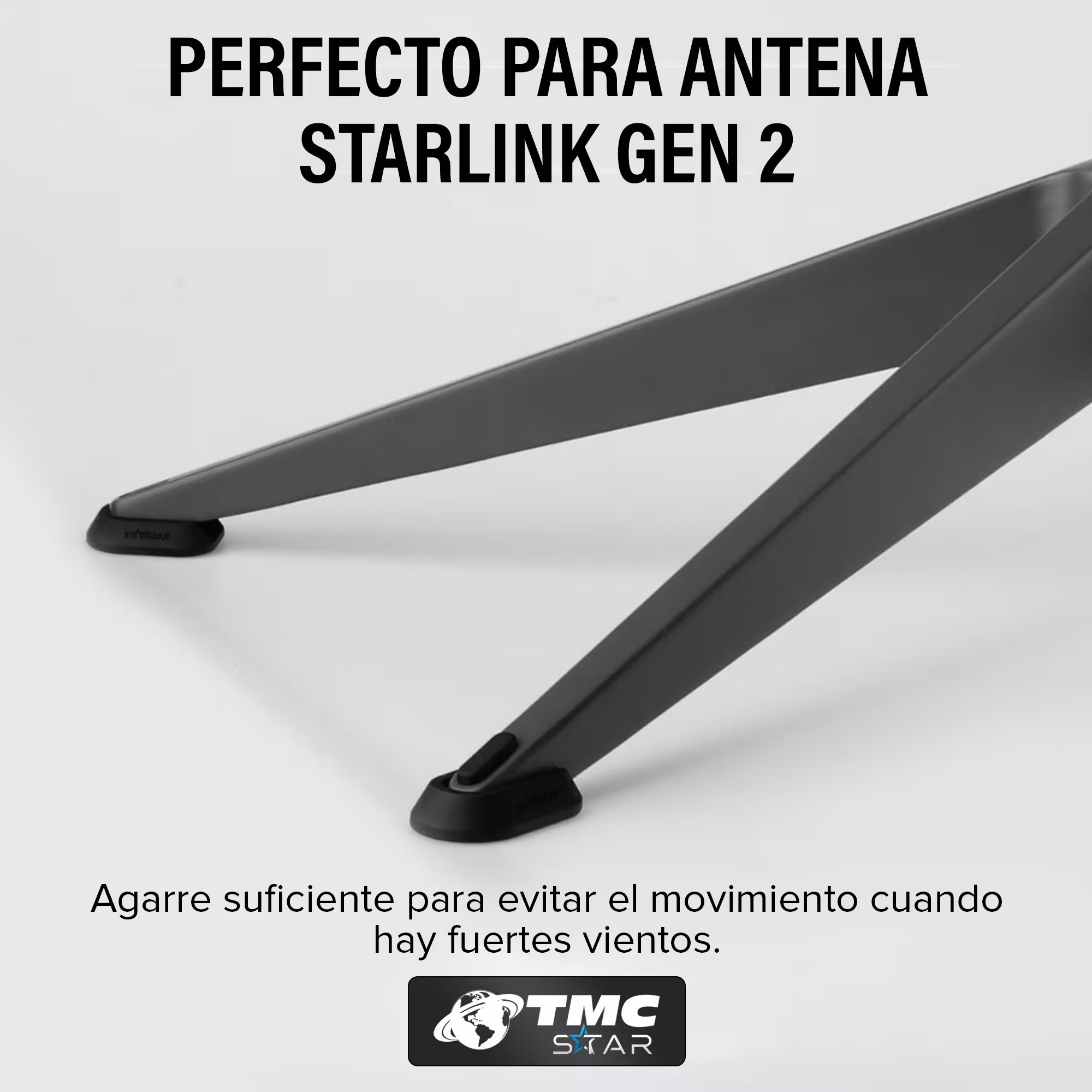 Bases De Silicona Para Starlink V2 | Antideslizantes y Firmes | Pack de 6 Unidades