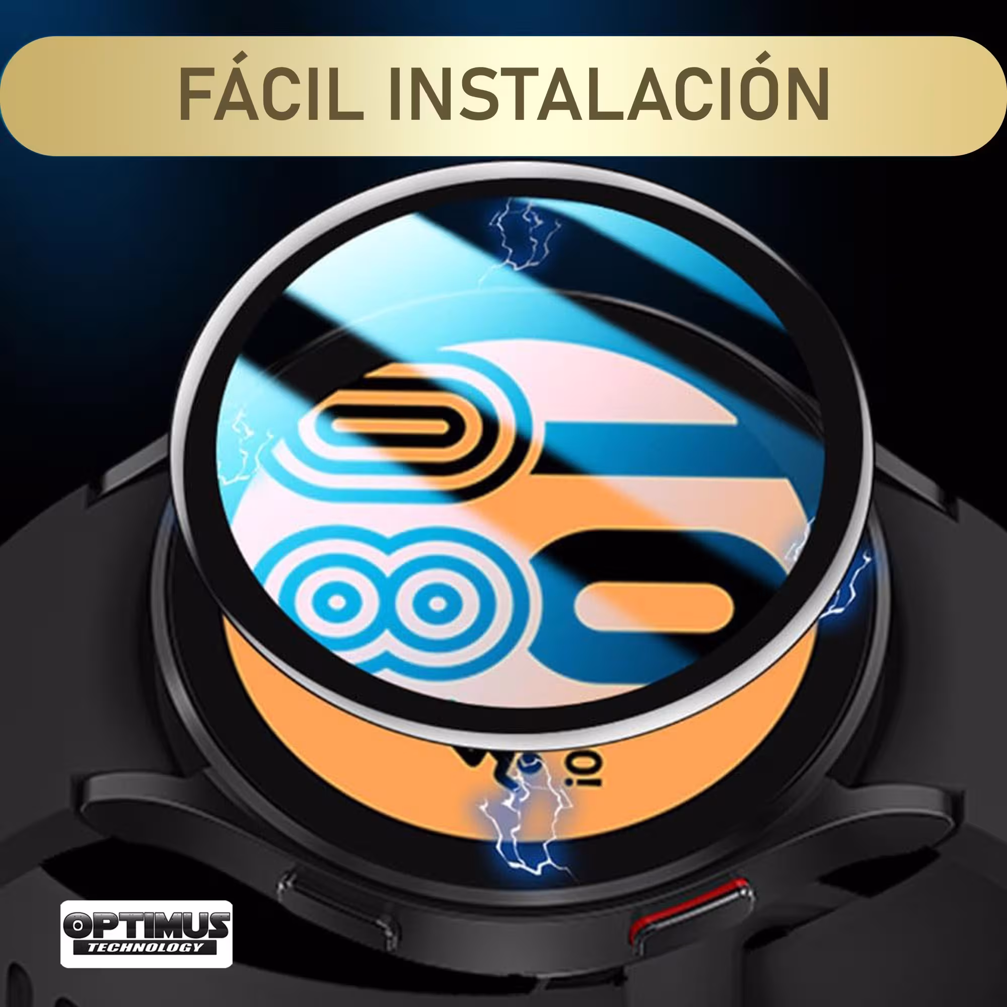 Vidrio Templado Protector de Pantalla Nanoglass Para Samsung Galaxy Watch 6 40mm