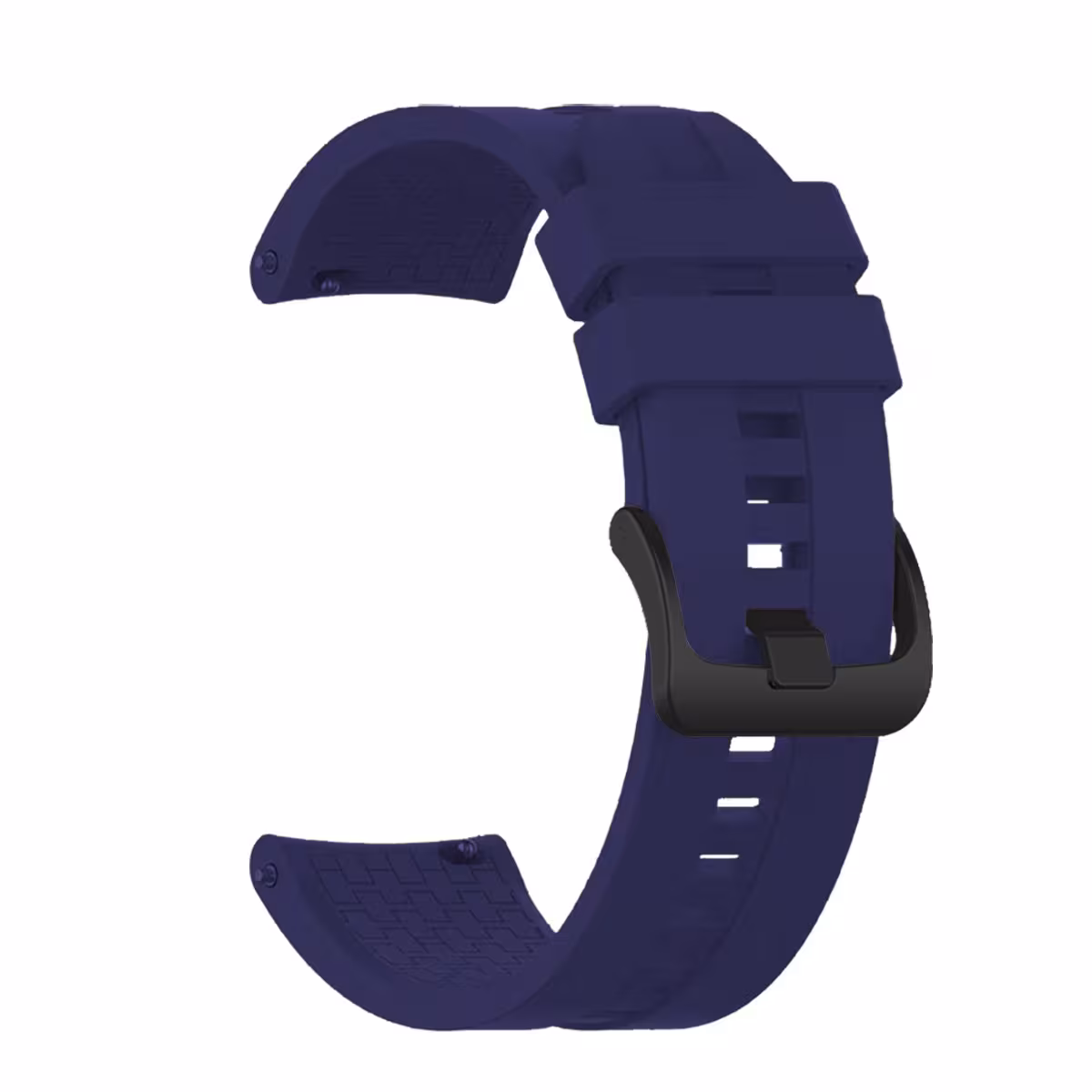 Kit Correa de silicona con broche de metal negro Y Vidrio Templado Nanoglass Protector Para Reloj Samsung Galaxy Watch 7 44mm