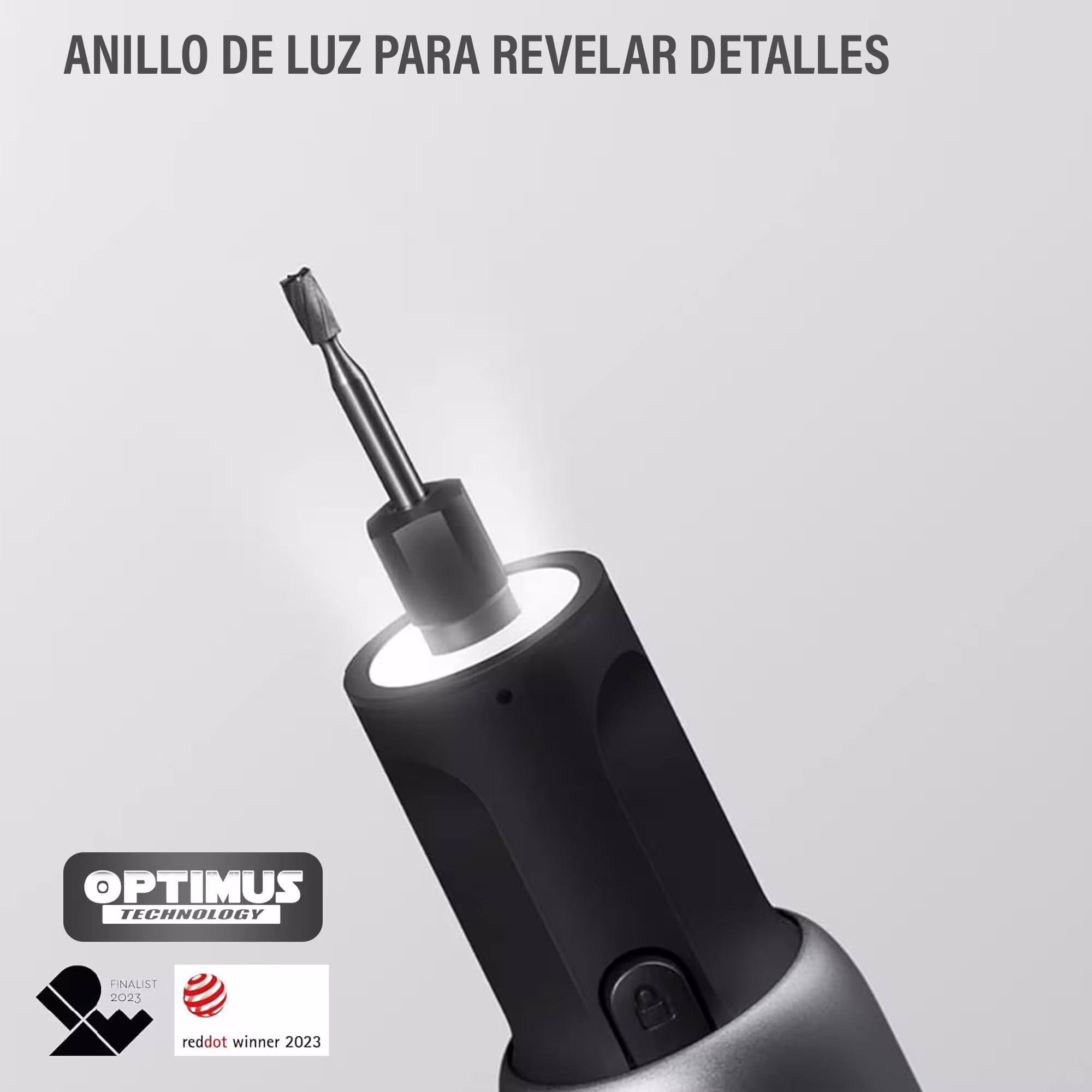 Kit de Herramientas Rotativas HOTO 35 en 1 Inalámbrica 4V | Herramienta eléctrica multiusos para lijar pulir taladrar tallar