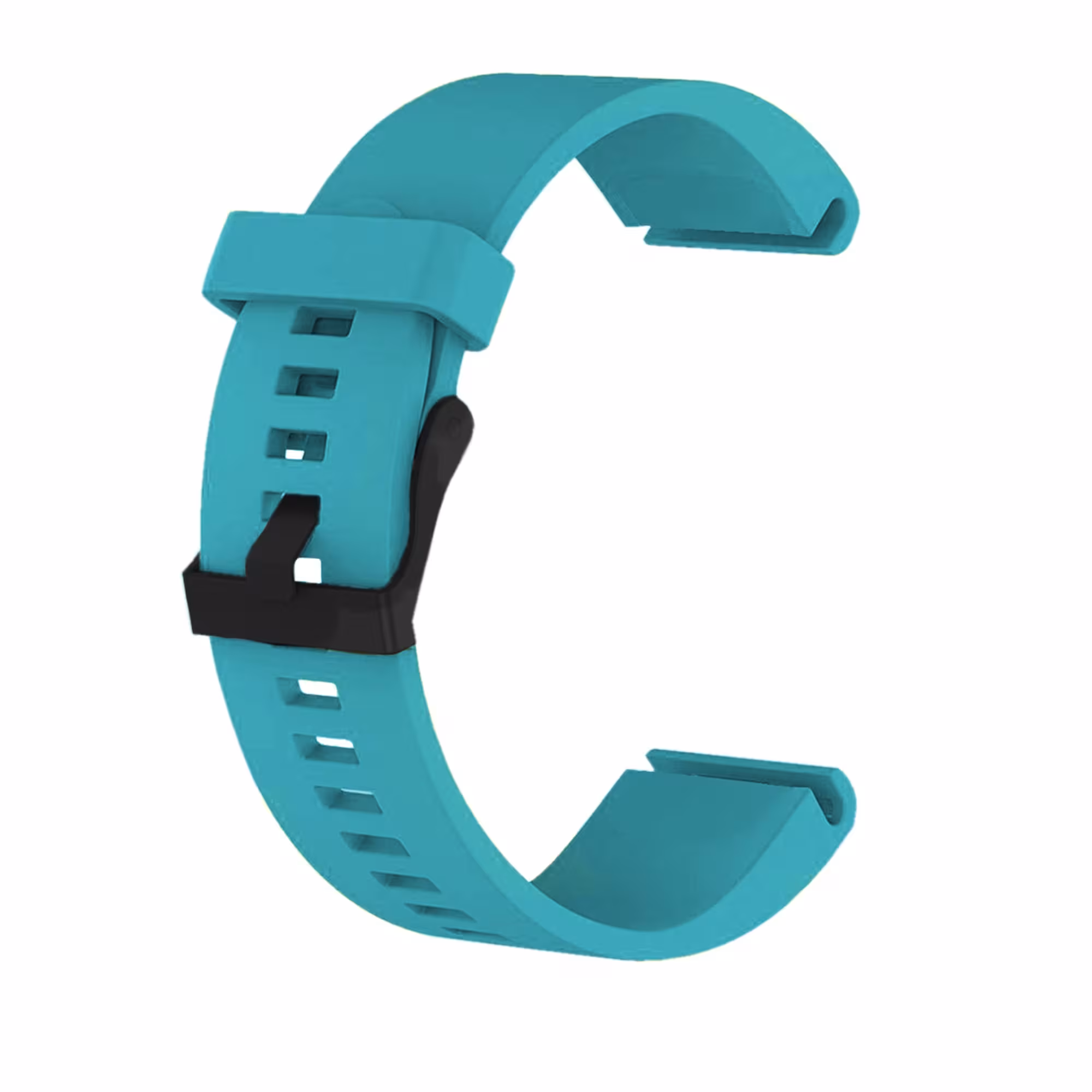 KIT Correa Pulso de goma hebilla negra y Vidrio templado cerámico para Reloj Smartwatch Samsung Galaxy Watch Fe 40mm