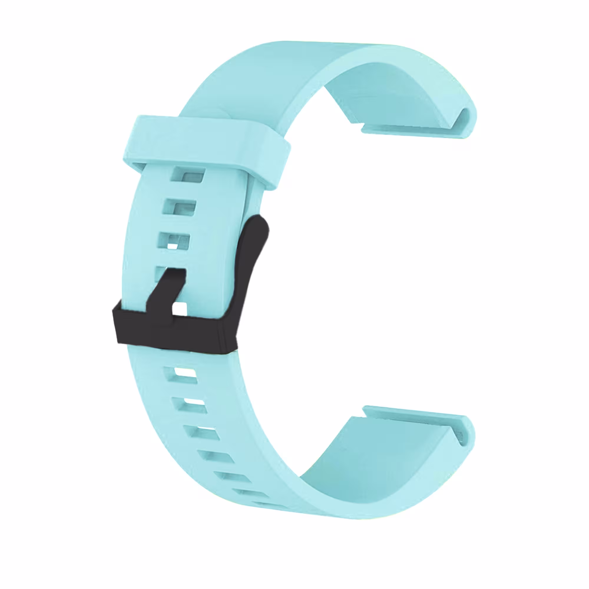 KIT Correa Pulso de goma hebilla negra y Vidrio templado cerámico para Reloj Smartwatch Samsung Galaxy Watch Fe 40mm