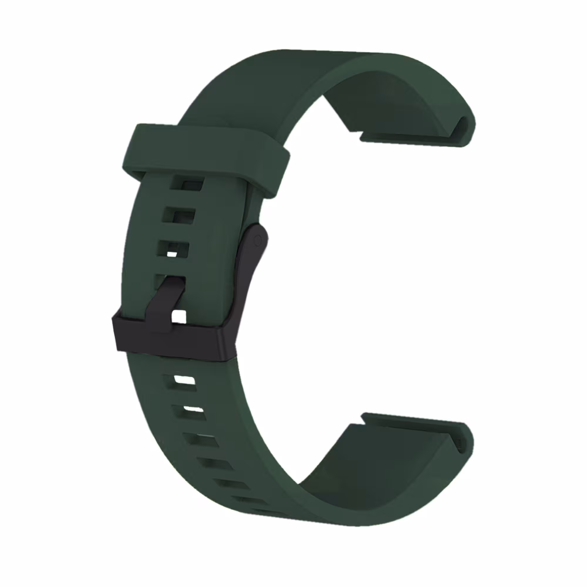 KIT Correa Pulso de goma hebilla negra y Vidrio templado cerámico para Reloj Smartwatch Samsung Galaxy Watch Fe 40mm