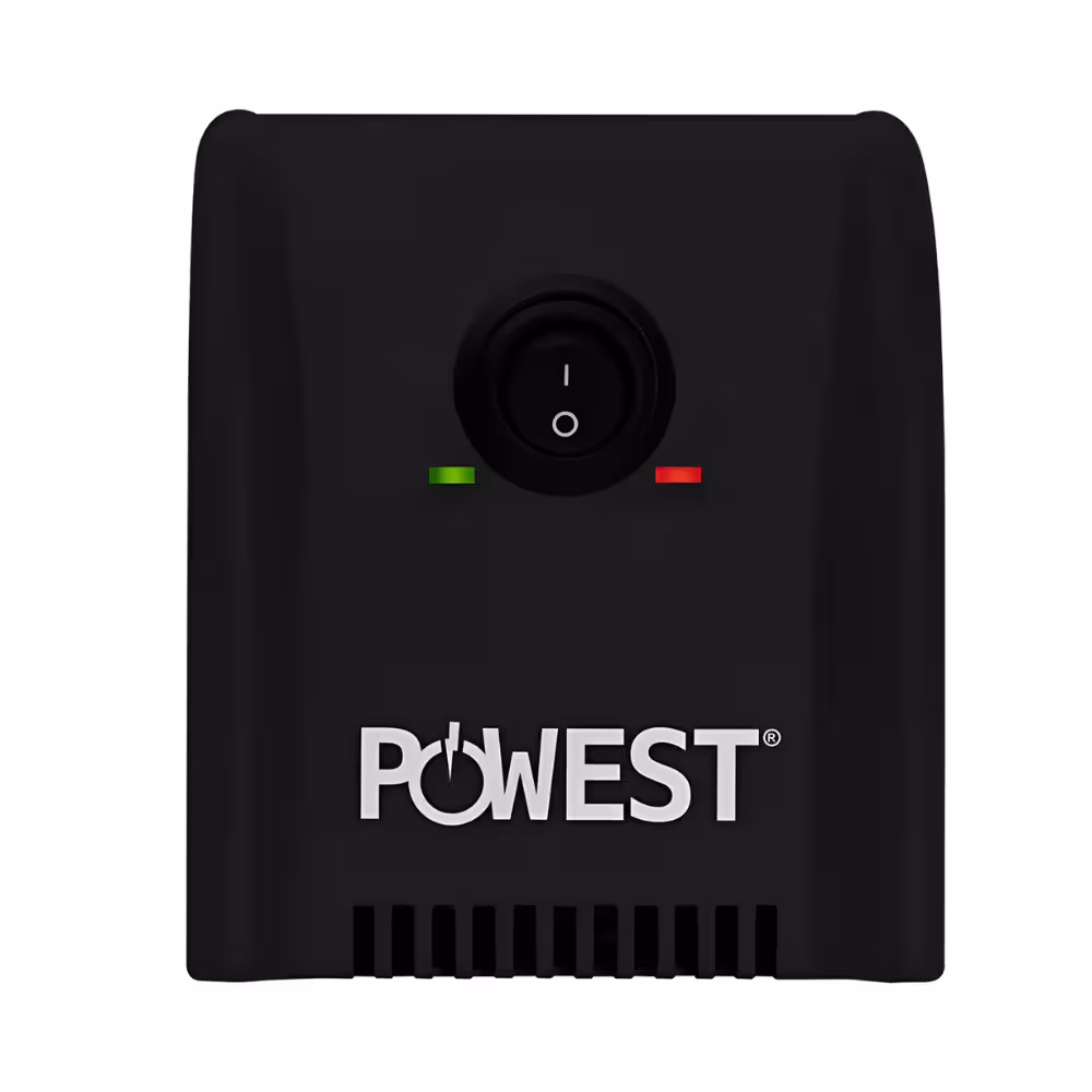 Regulador de Voltaje Powest Copyline 2.2 KVA (2200 VA / 1200 W) 120 V Automático Color Negro