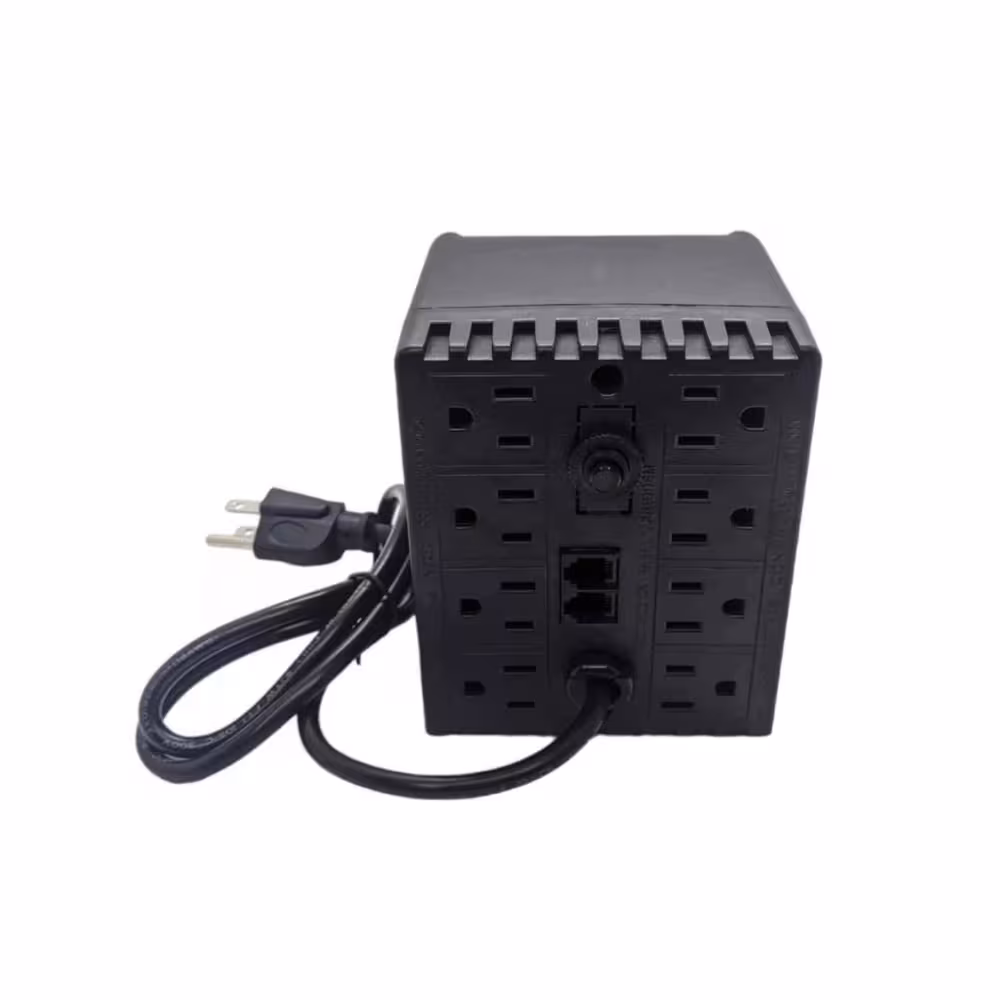 Regulador de Voltaje Powest Copyline 2.2 KVA (2200 VA / 1200 W) 120 V Automático Color Negro